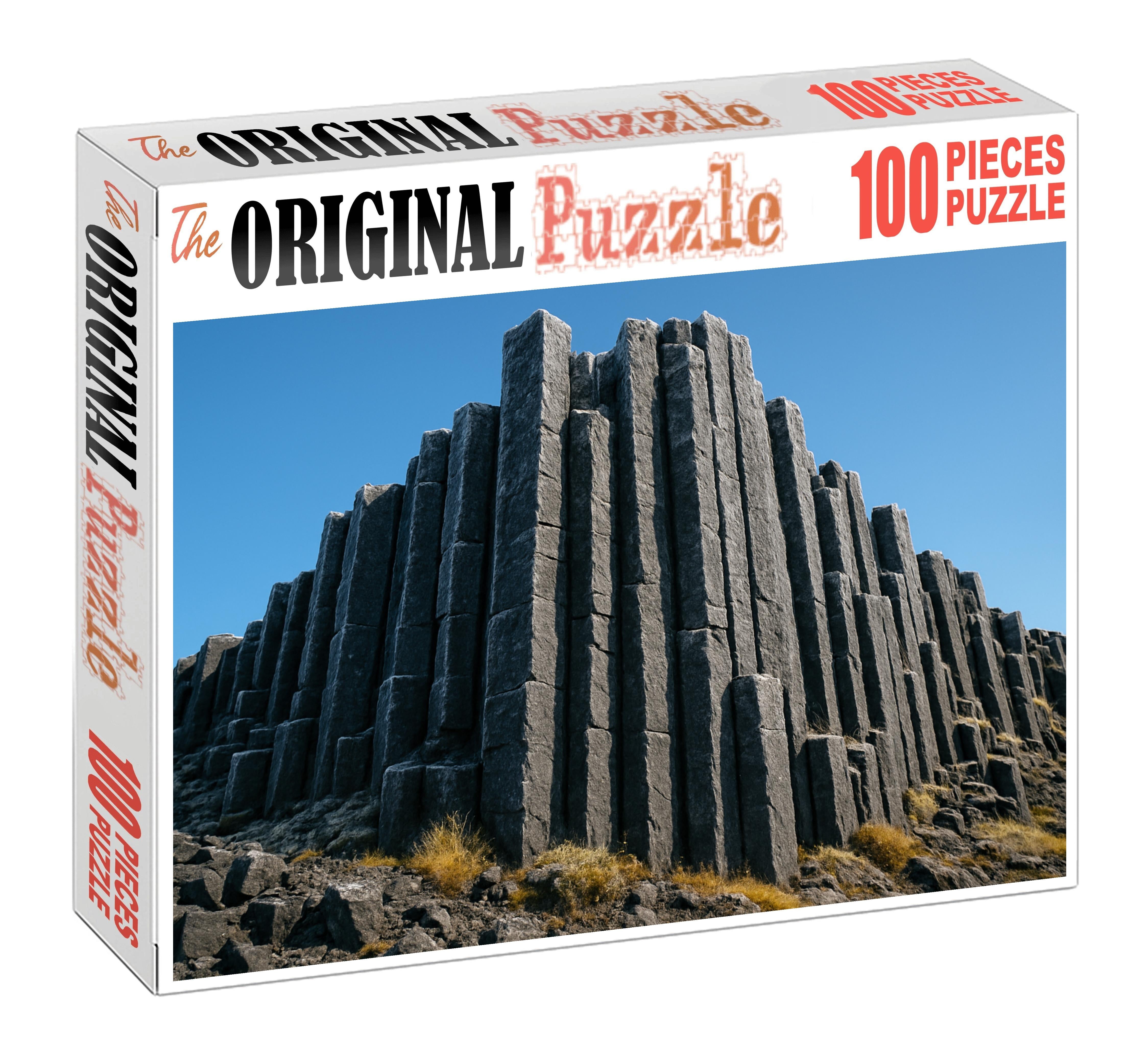 Frozen Basalt Spires 500 Piece Puzzle