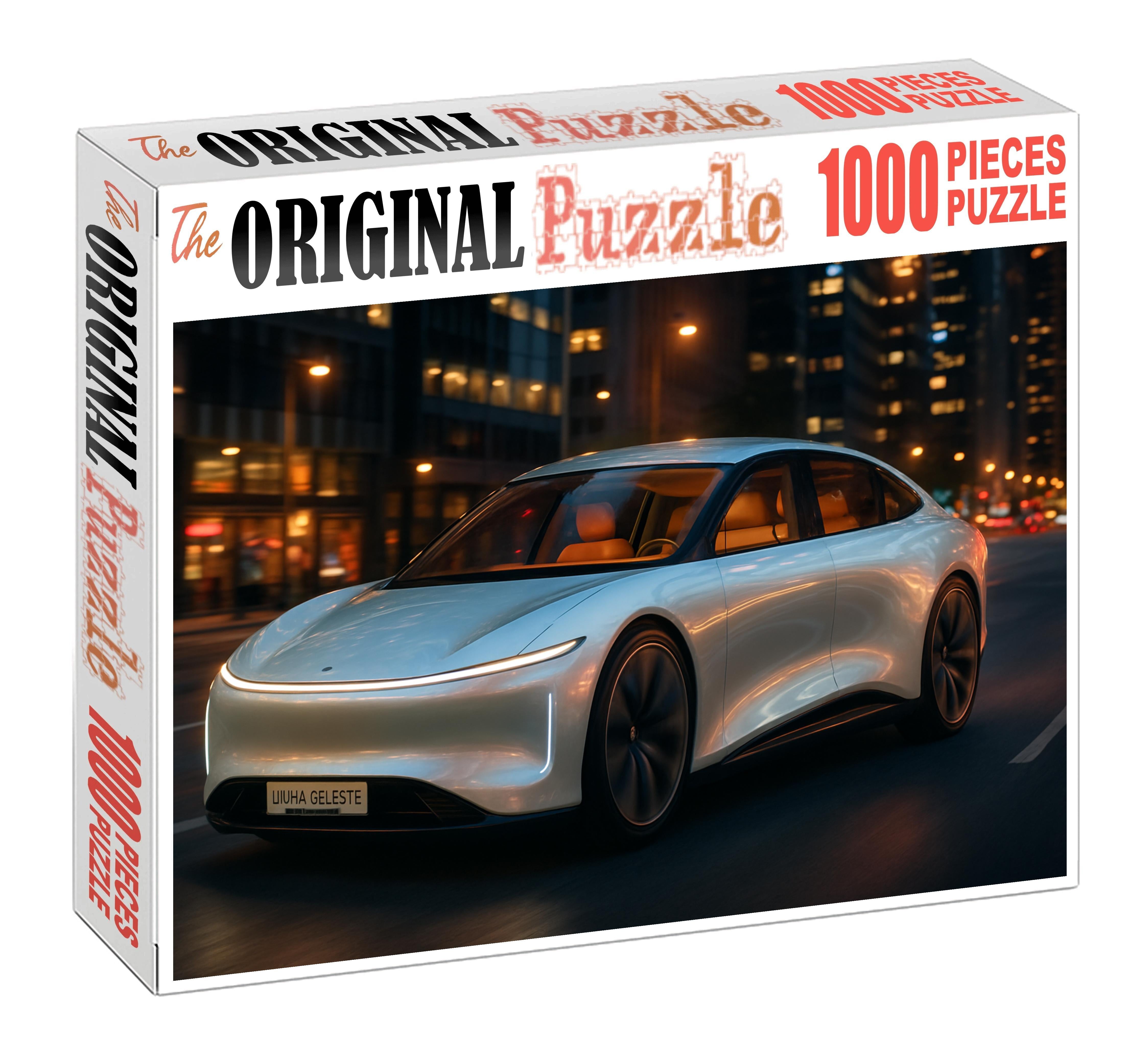Lumia Celeste Electric Luxe Four-door Performance Saloon 20 Piece Puzzle