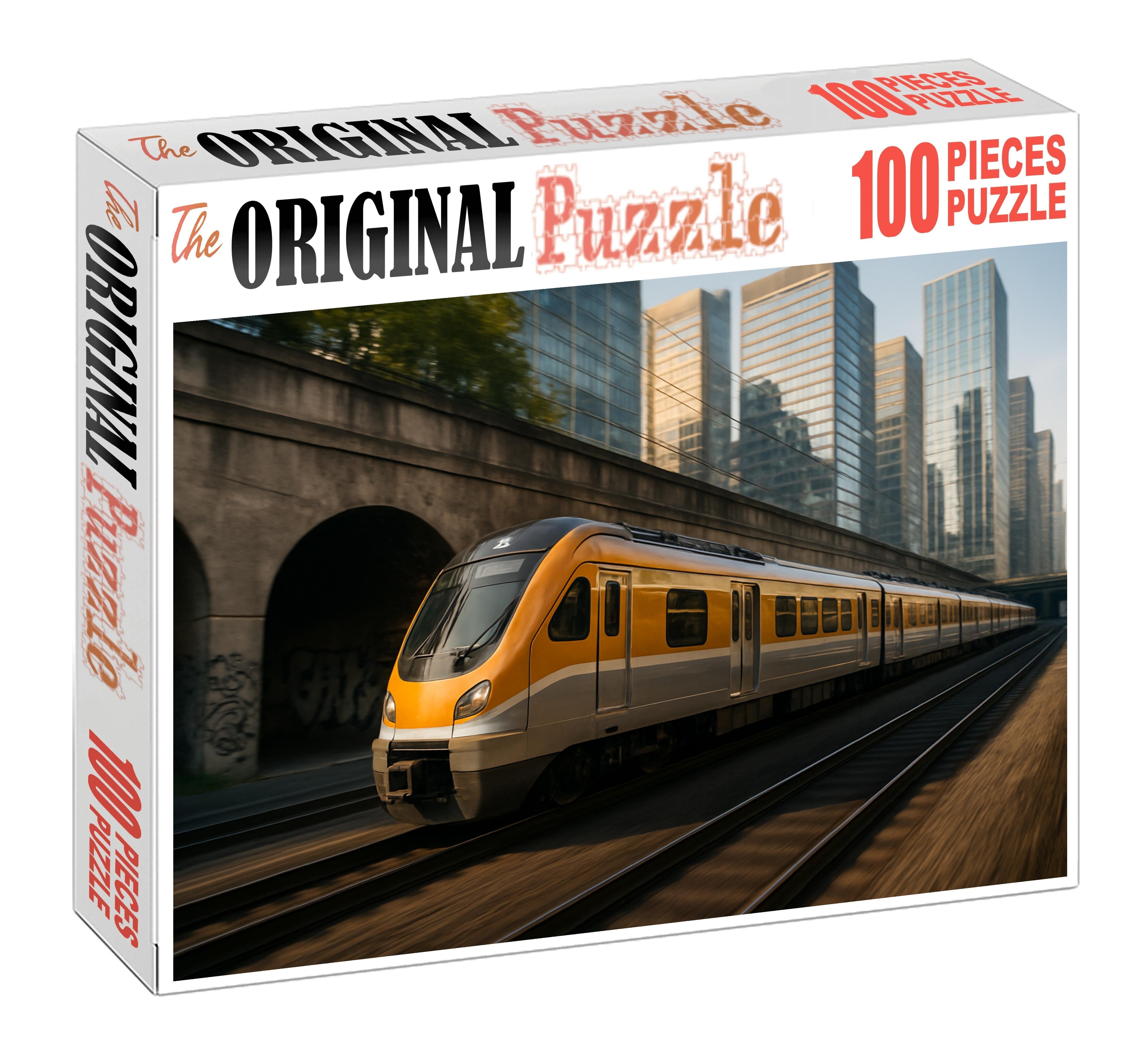 Amber City Commuter Emu Large Format Puzzle