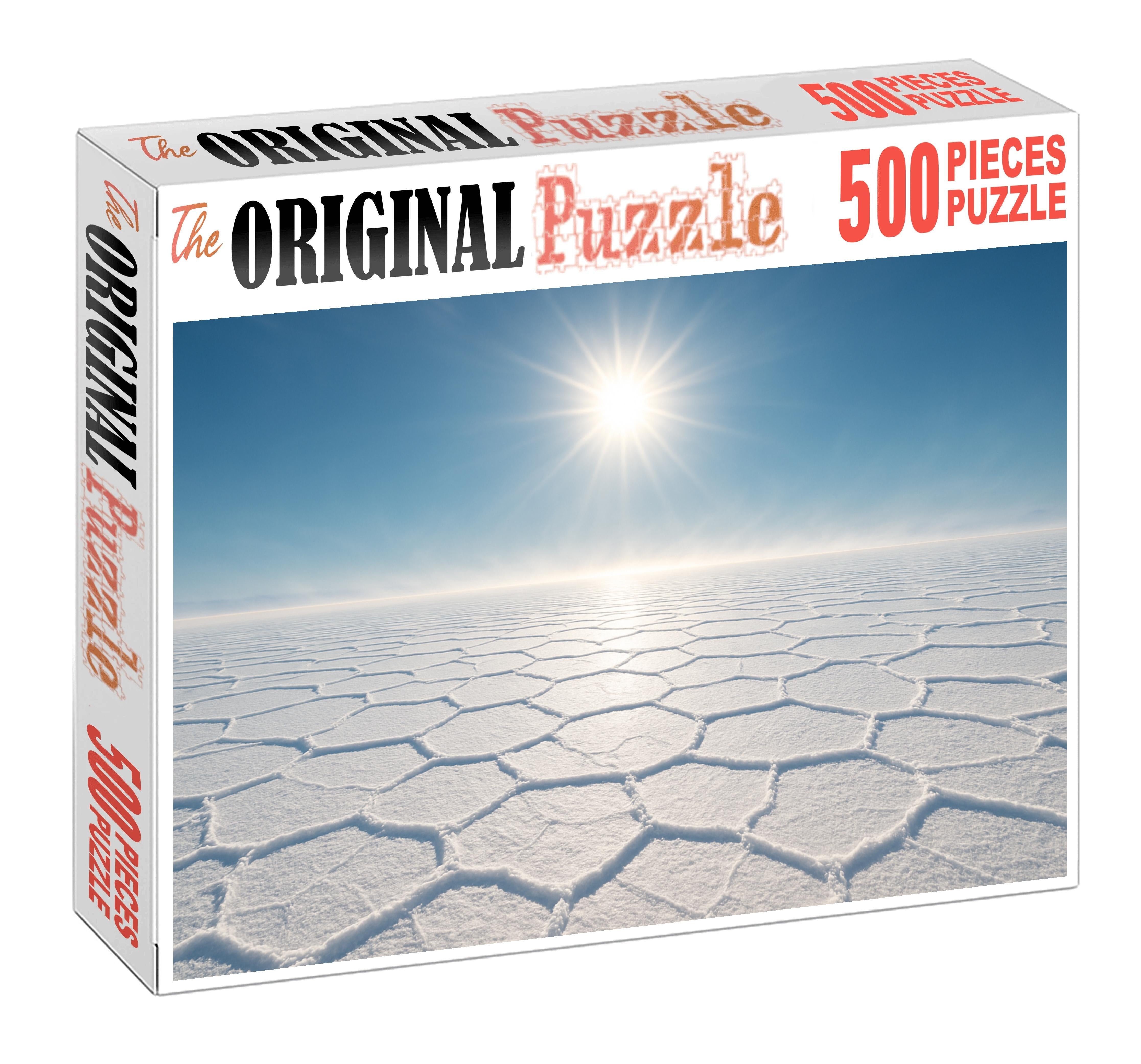 The Glass Flats Salt Pan 200 Piece Puzzle