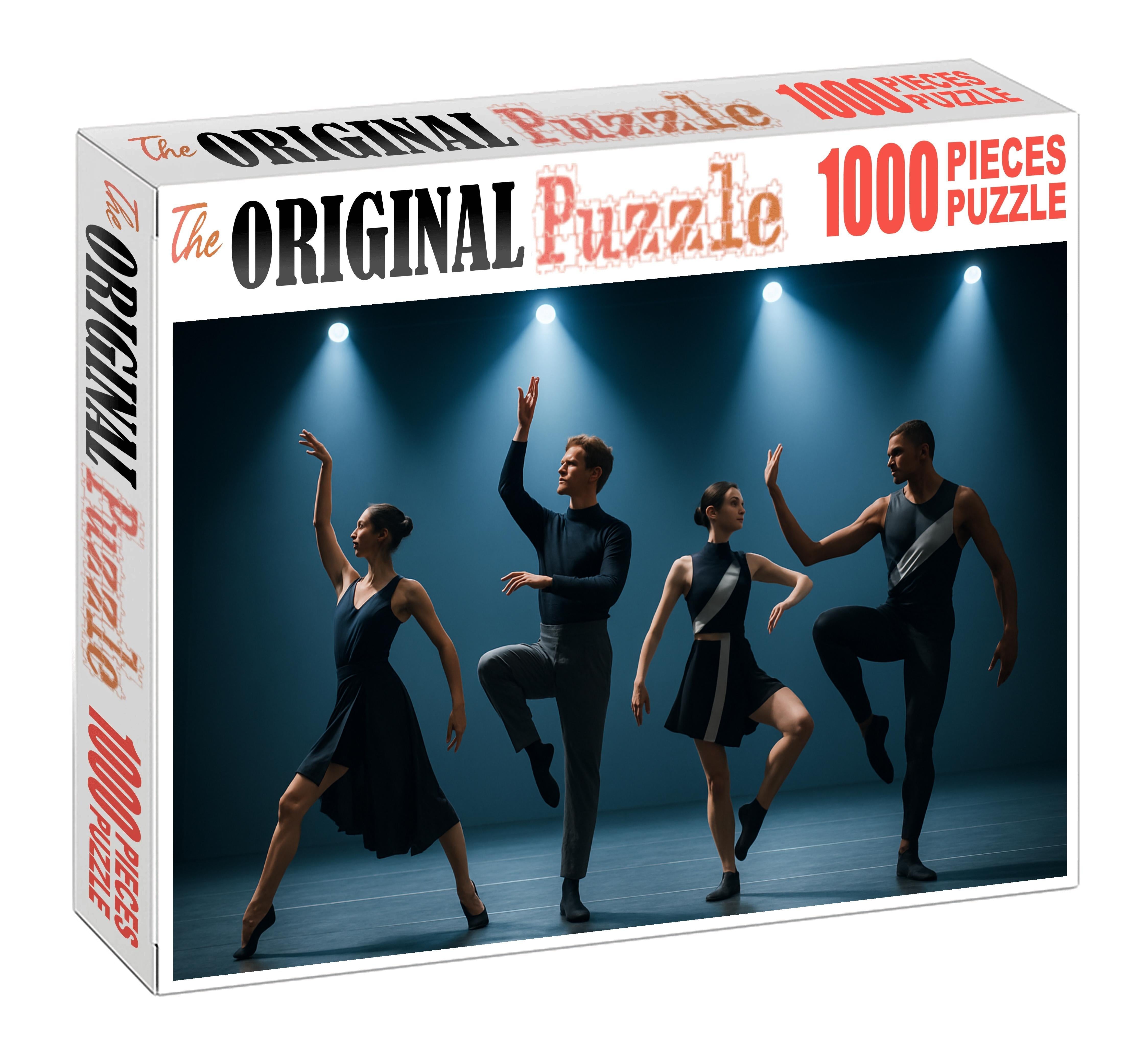Modern Ballet Fusion Elegant Movement Meets Contemporary Edge Premium Puzzle Pieces