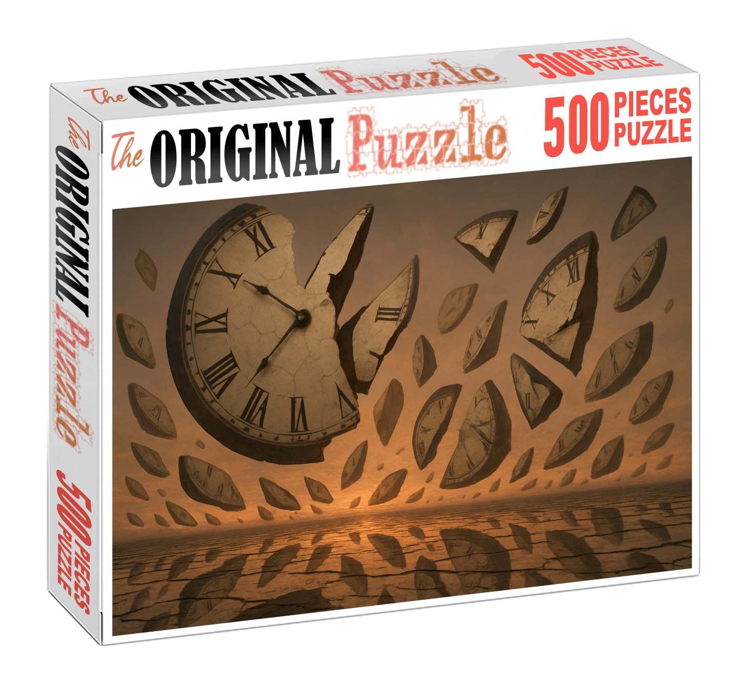 The Horizon Of Shattered Clocks 1000 Piece Puzzle