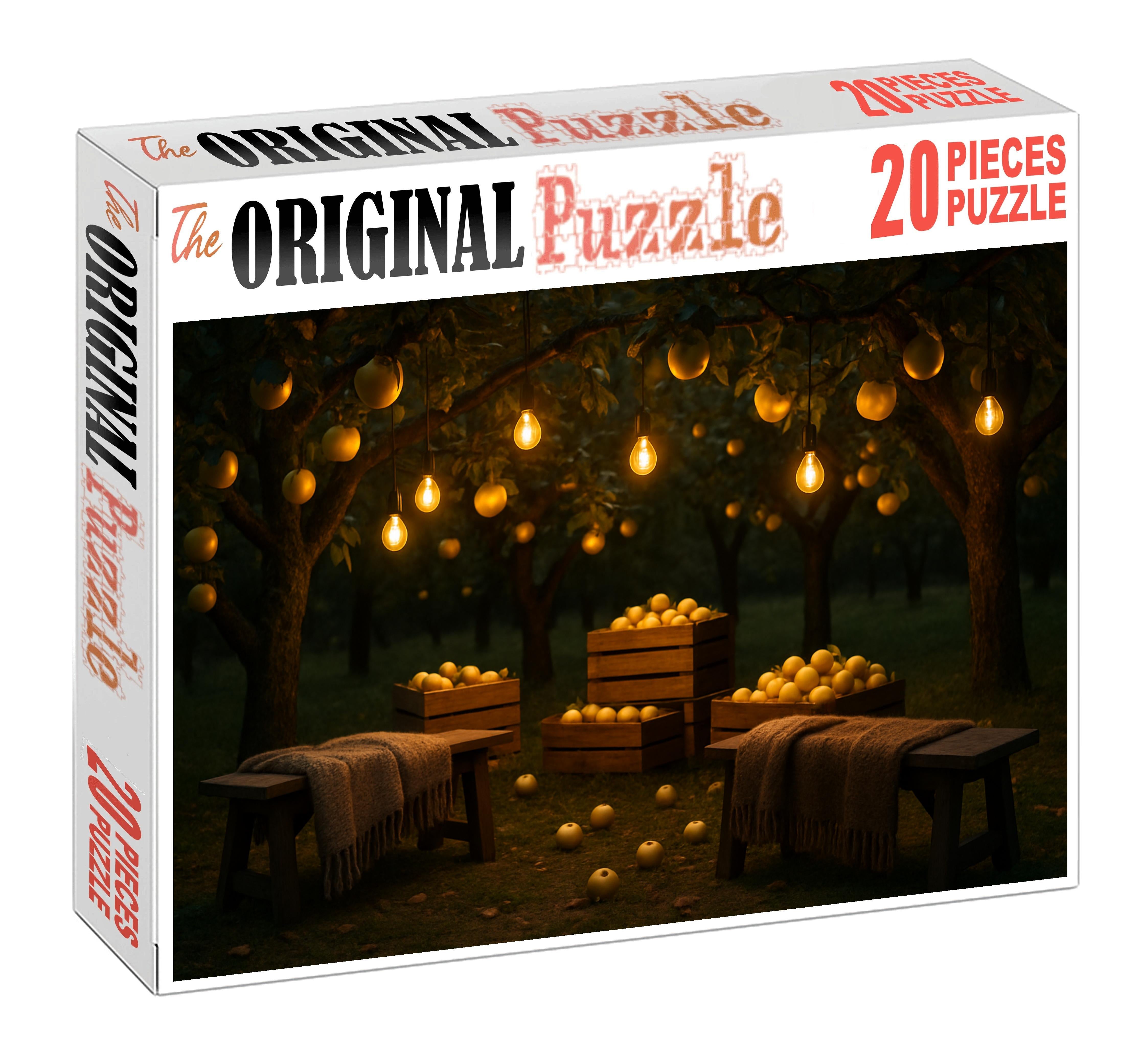 Golden Orchard Evening Puzzle For Adults