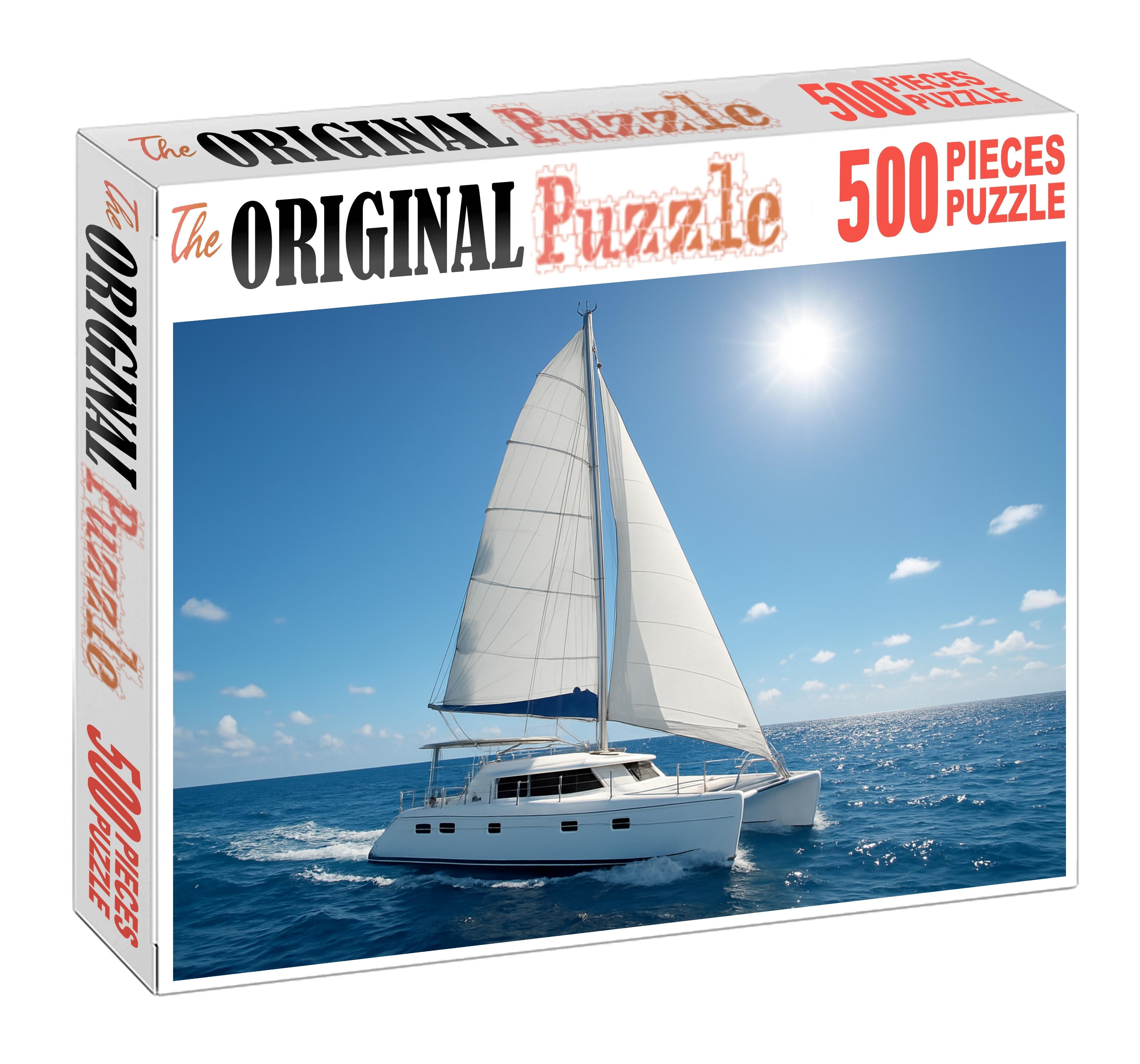 Wind-powered Coastal Catamaran Easy Puzzles