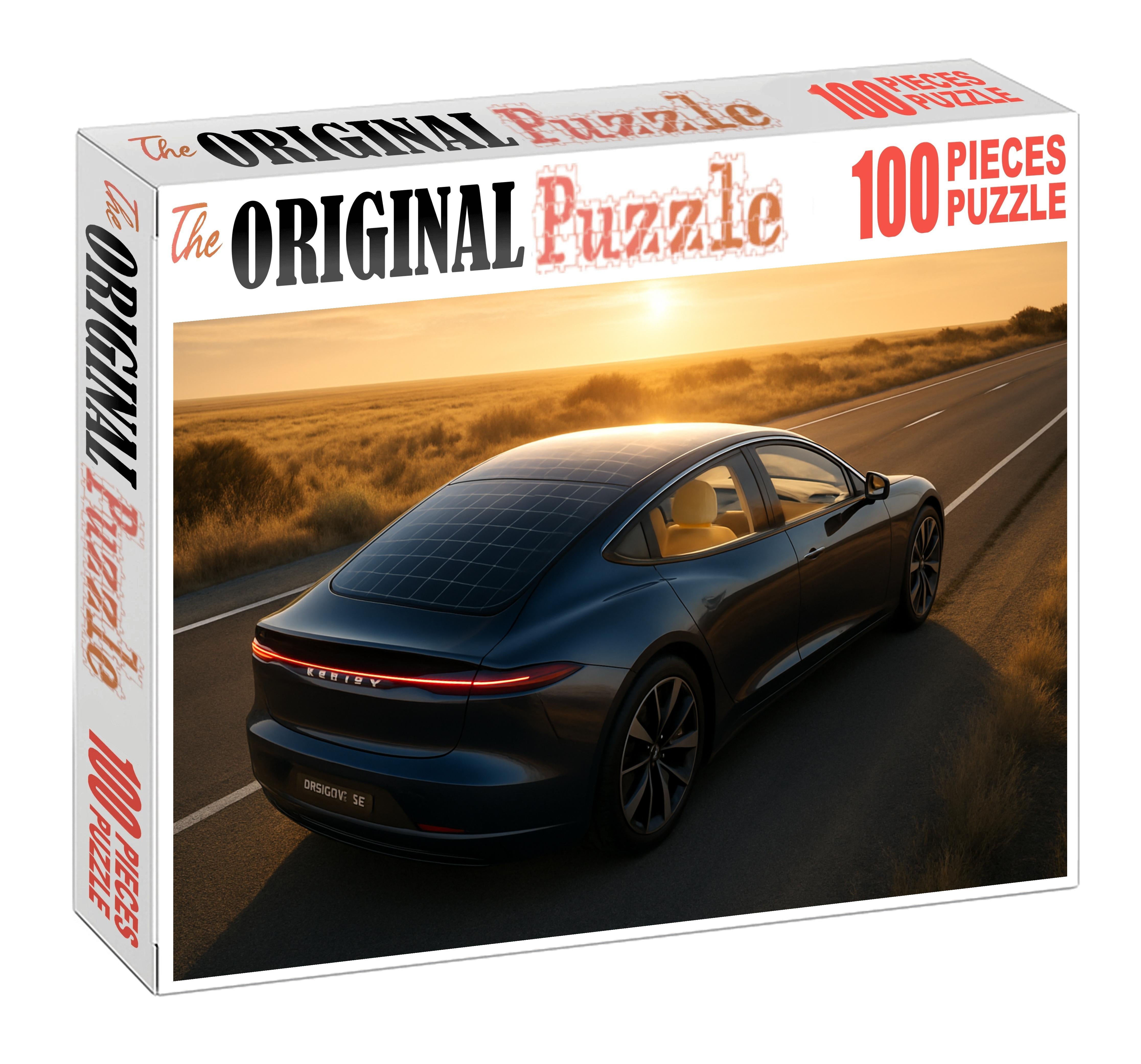 Helios Solstice Gt Solar-assisted Grand Touring Sedan Puzzle For Kids