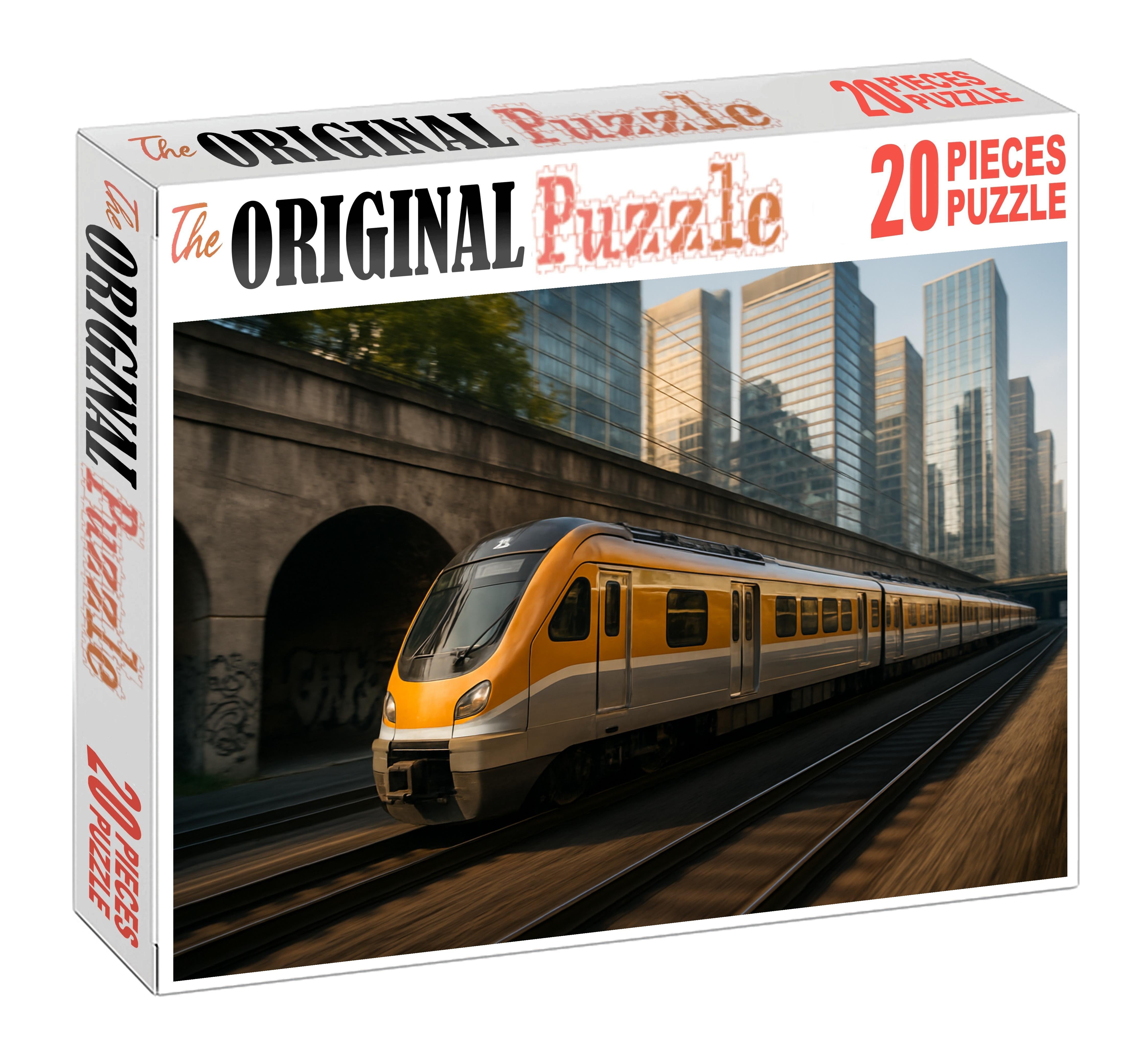 Amber City Commuter Emu Large Format Puzzle