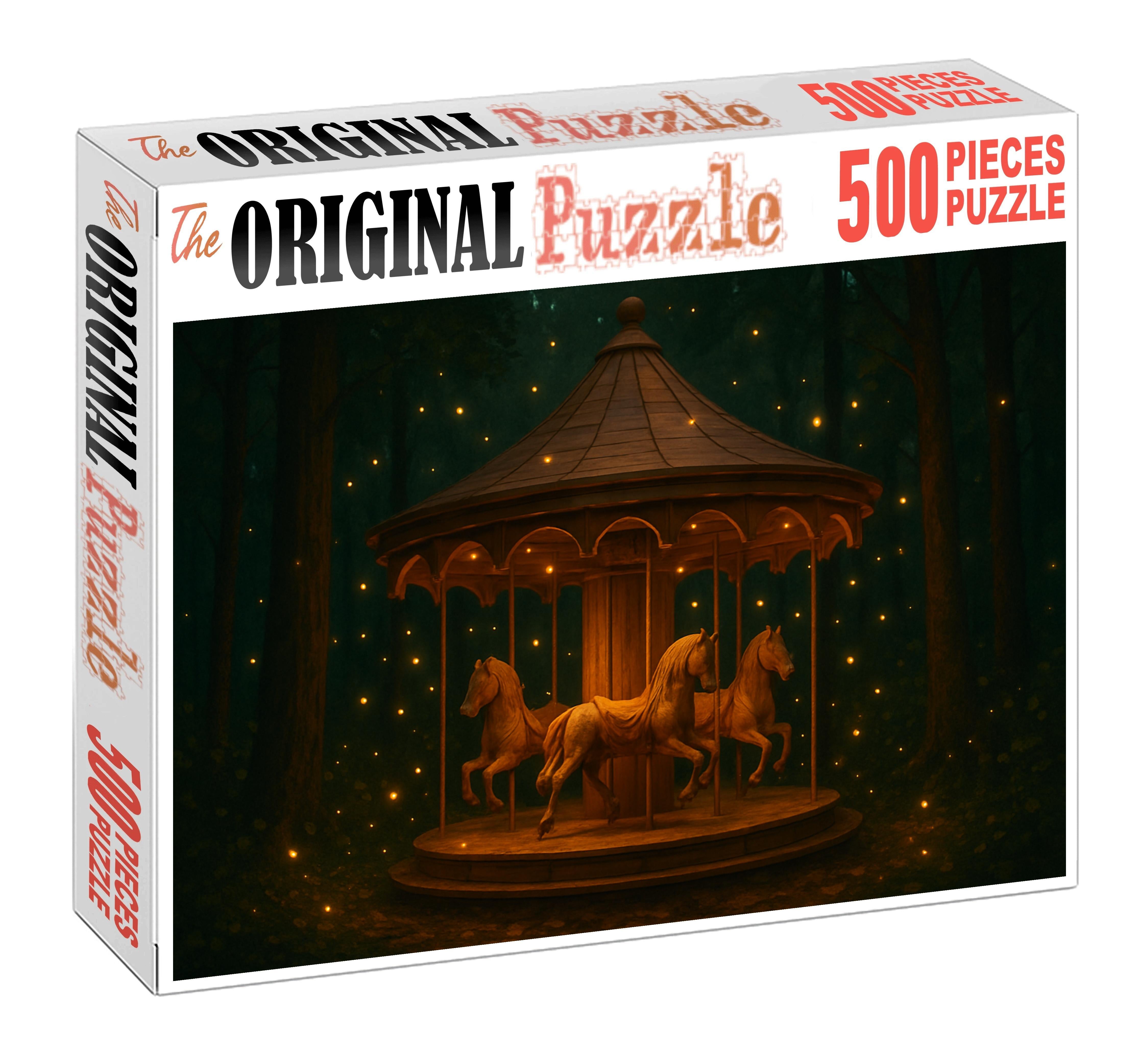 Glowworm Carousel 300 Piece Puzzle