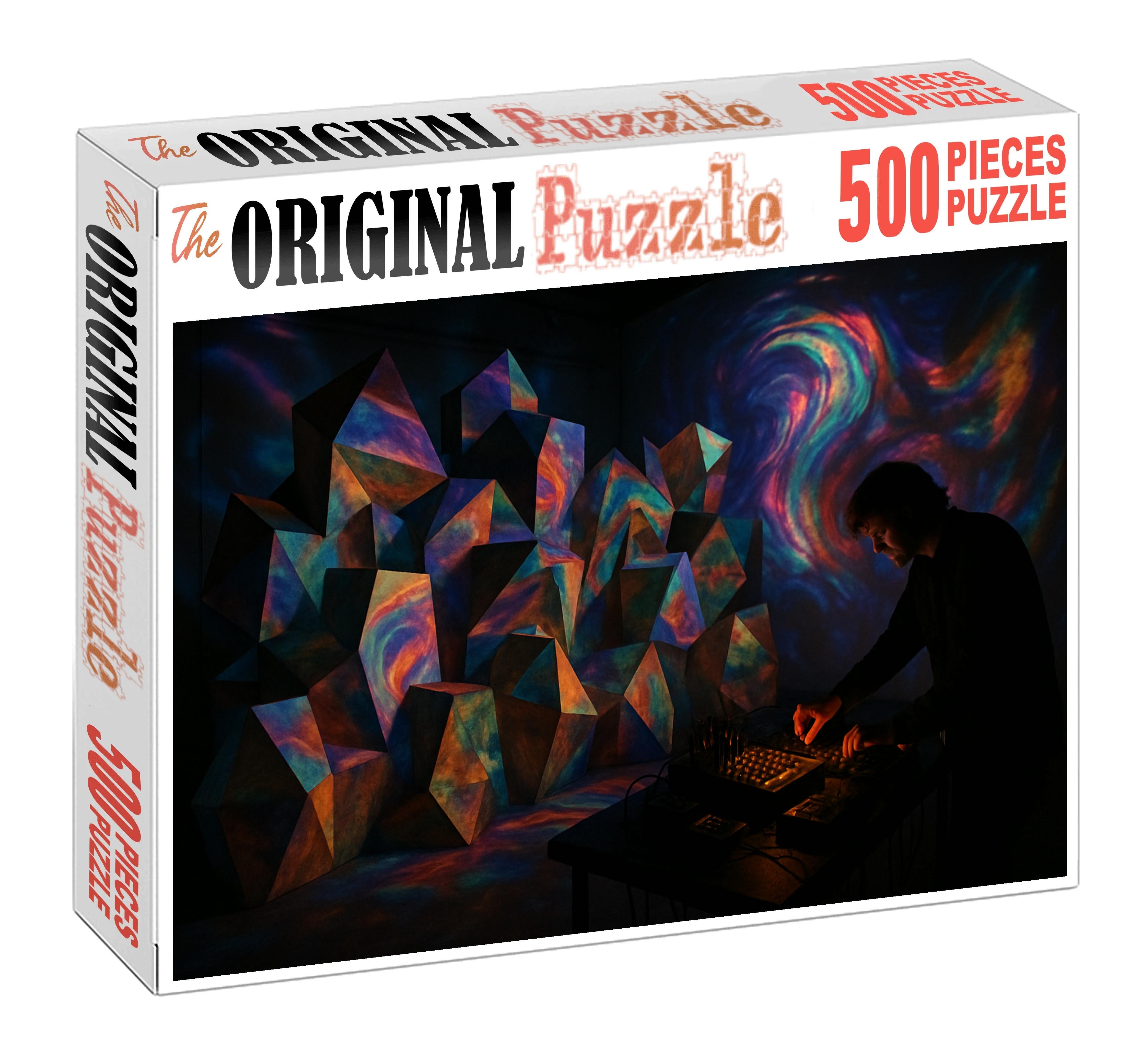 Experimental Sound Collage Avant-garde Music And Visual Fusion Puzzle Challenge