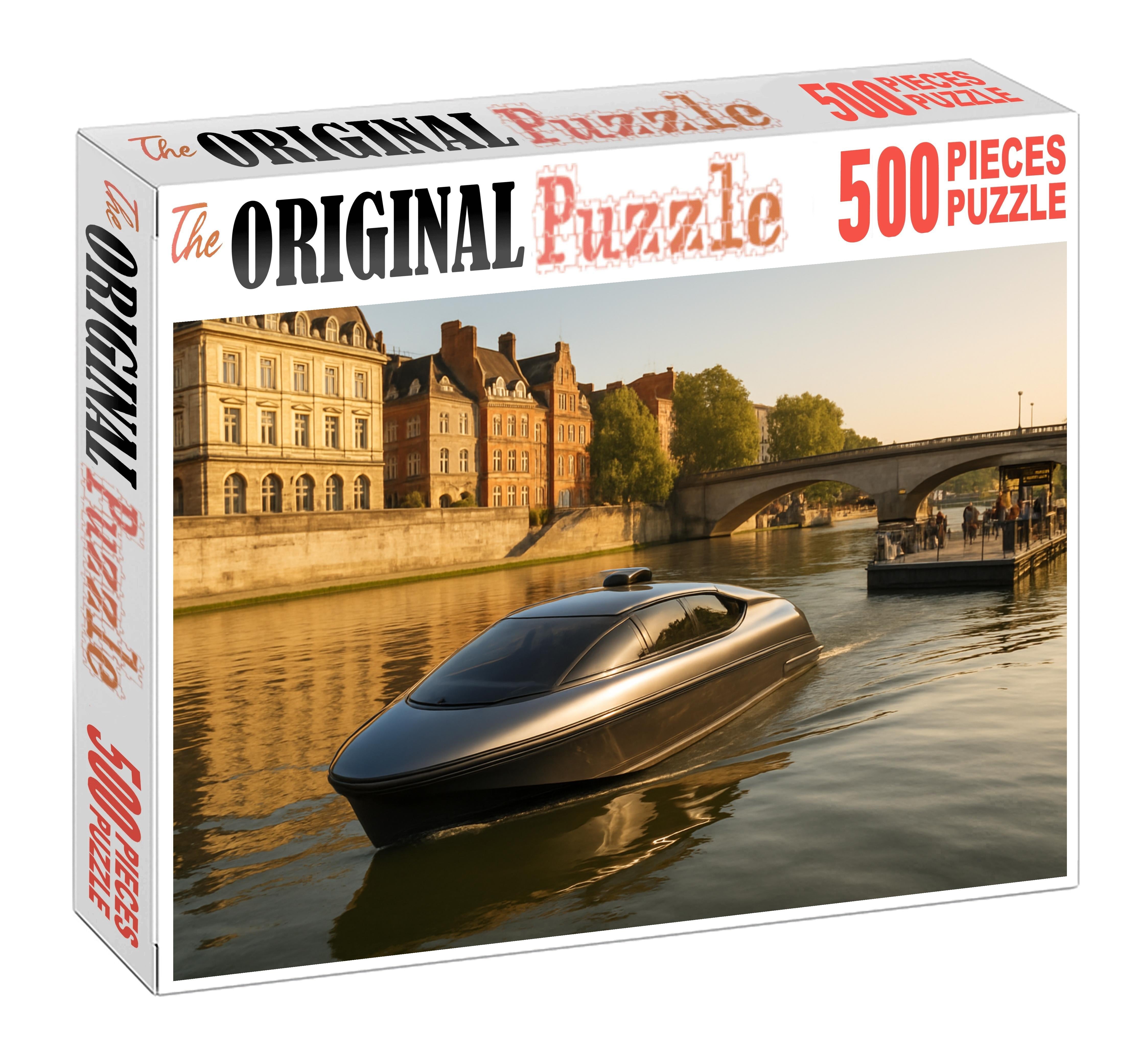 Hydrogen-powered Autonomous River Taxi 100 Piece Puzzle