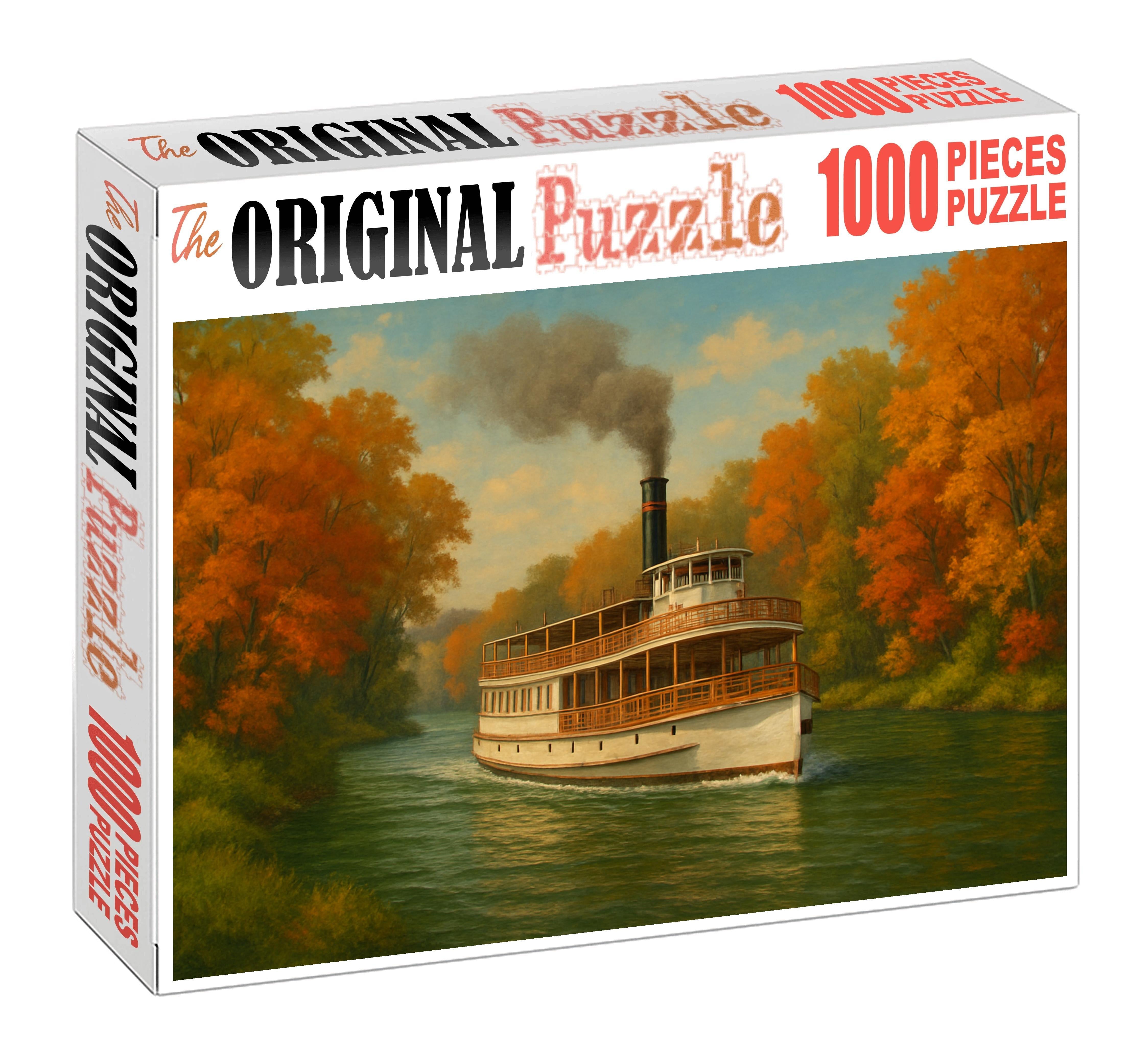 Biofuel-powered River Steamer Puzzle For Kids