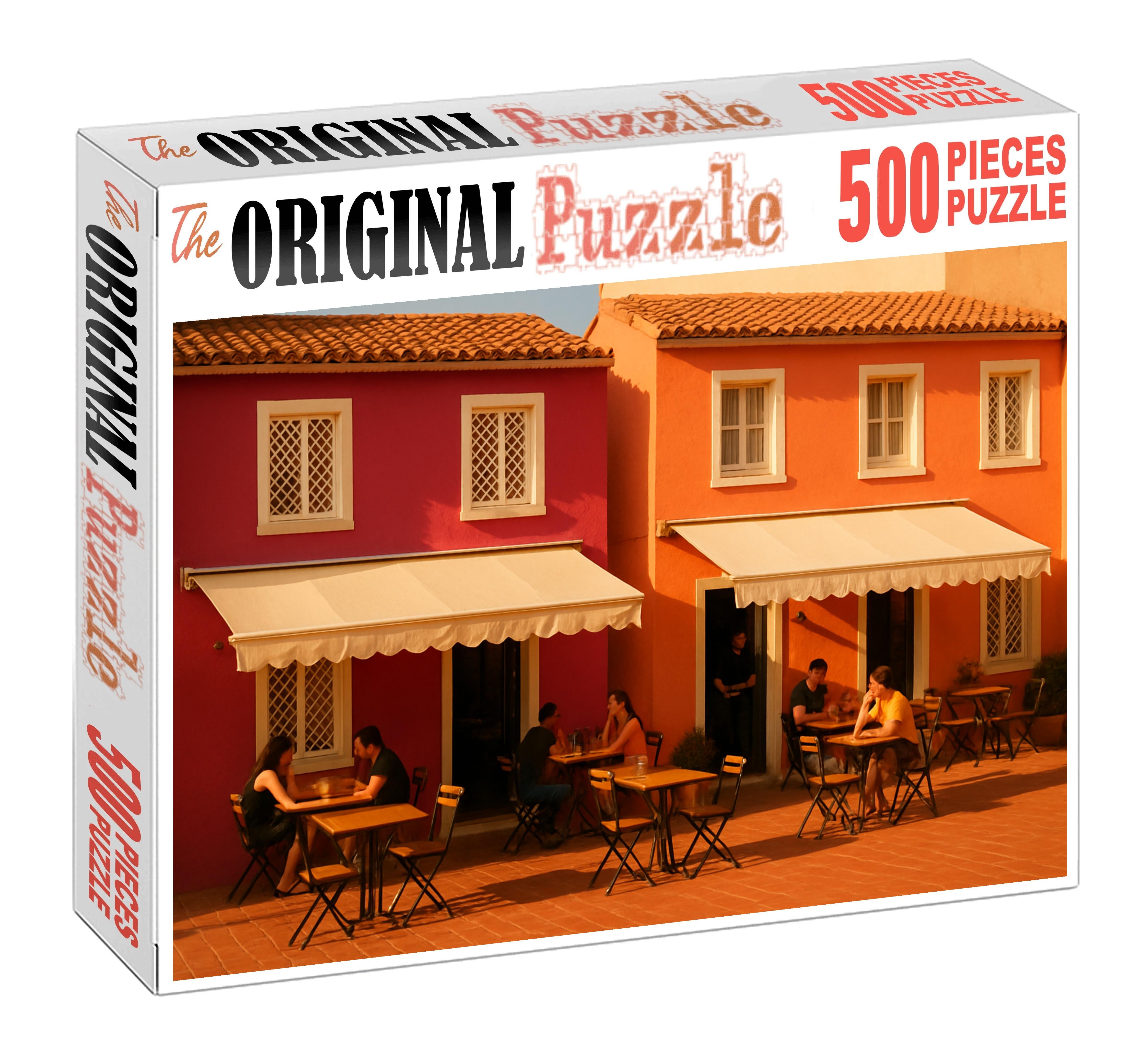 Cerise Walkway Custom Jigsaw Puzzle
