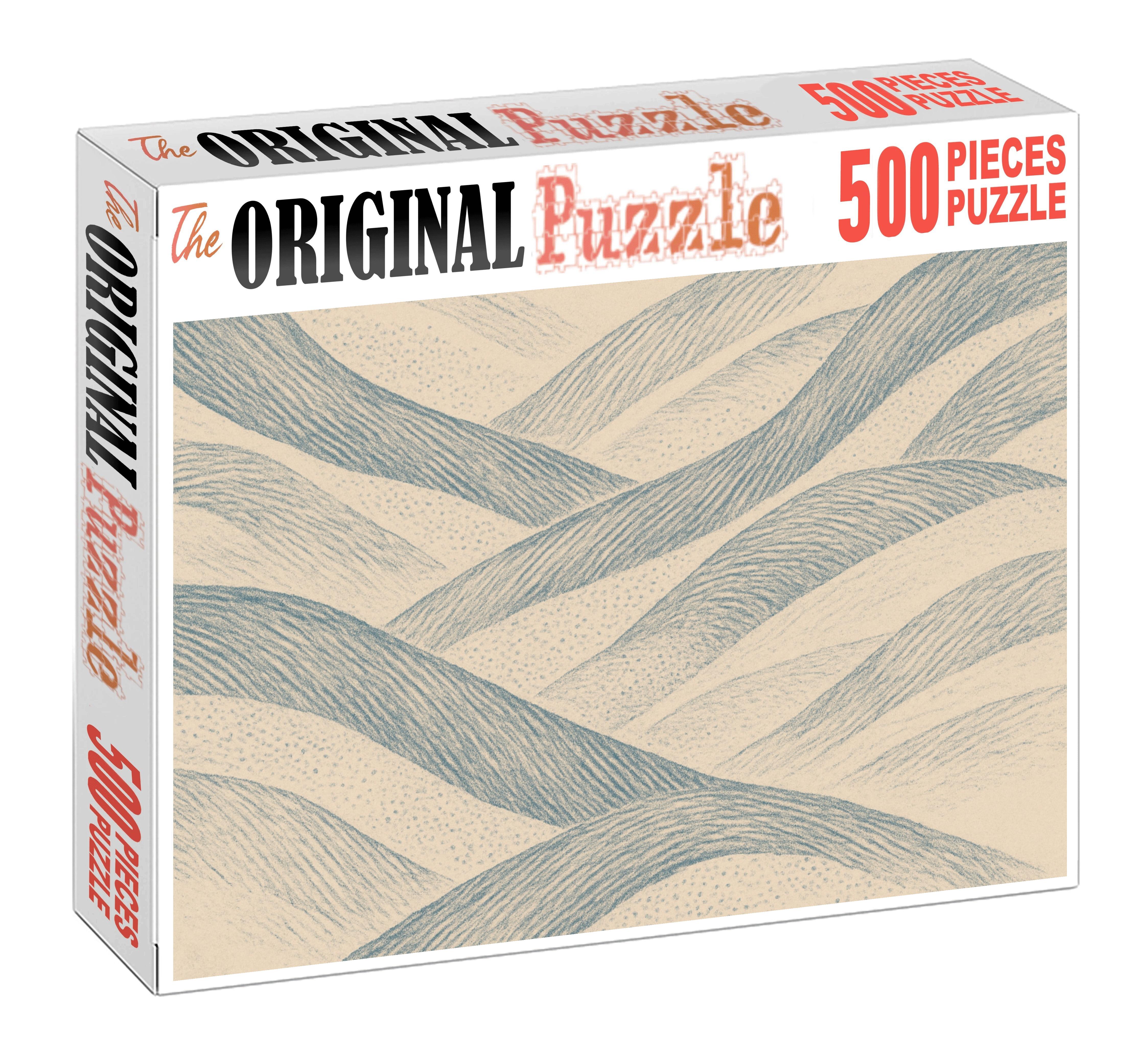 Glacial Moraines And Drift Lines Map Puzzle Collection