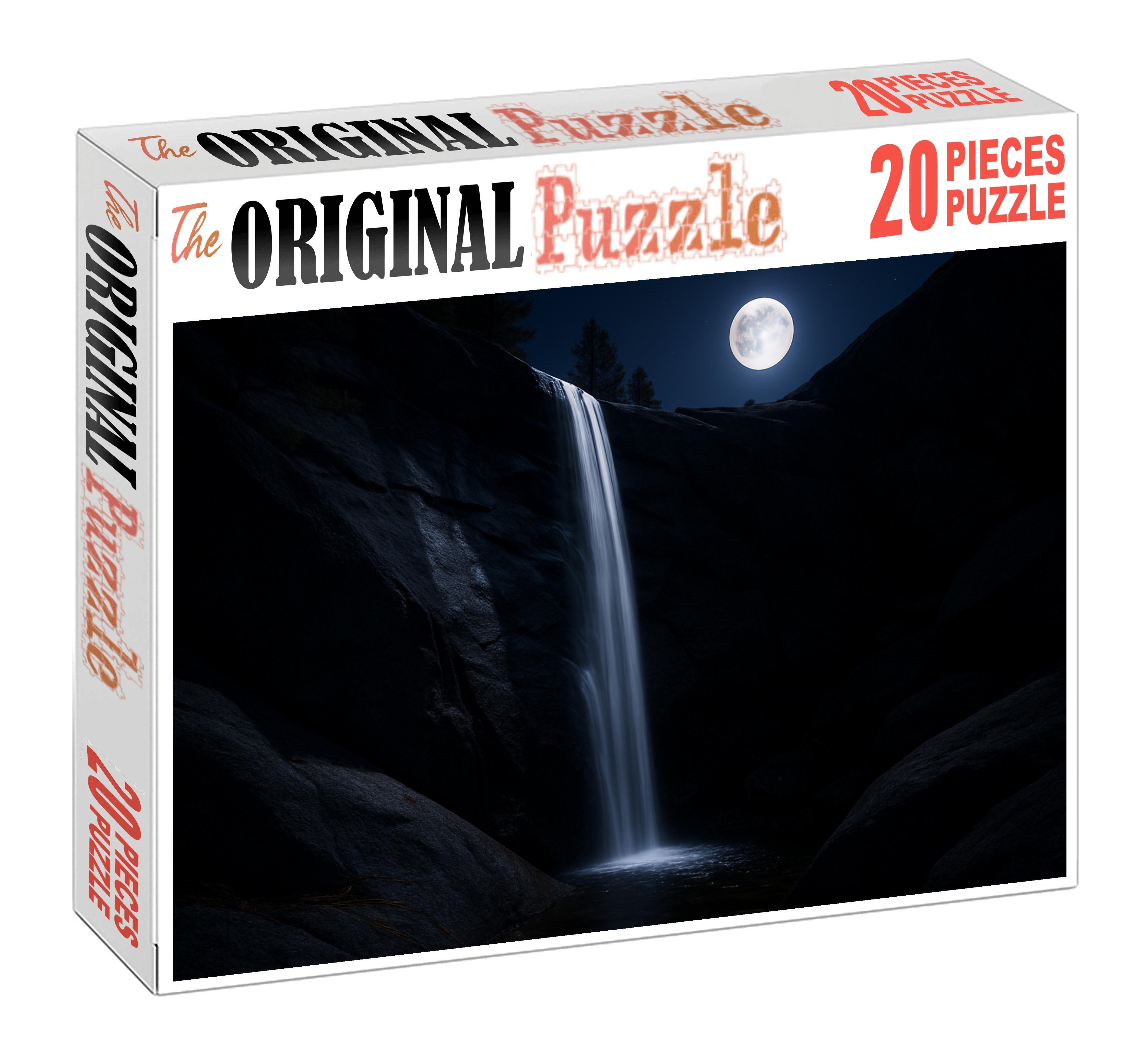 Silver Moonlit Cascade Easy Puzzles