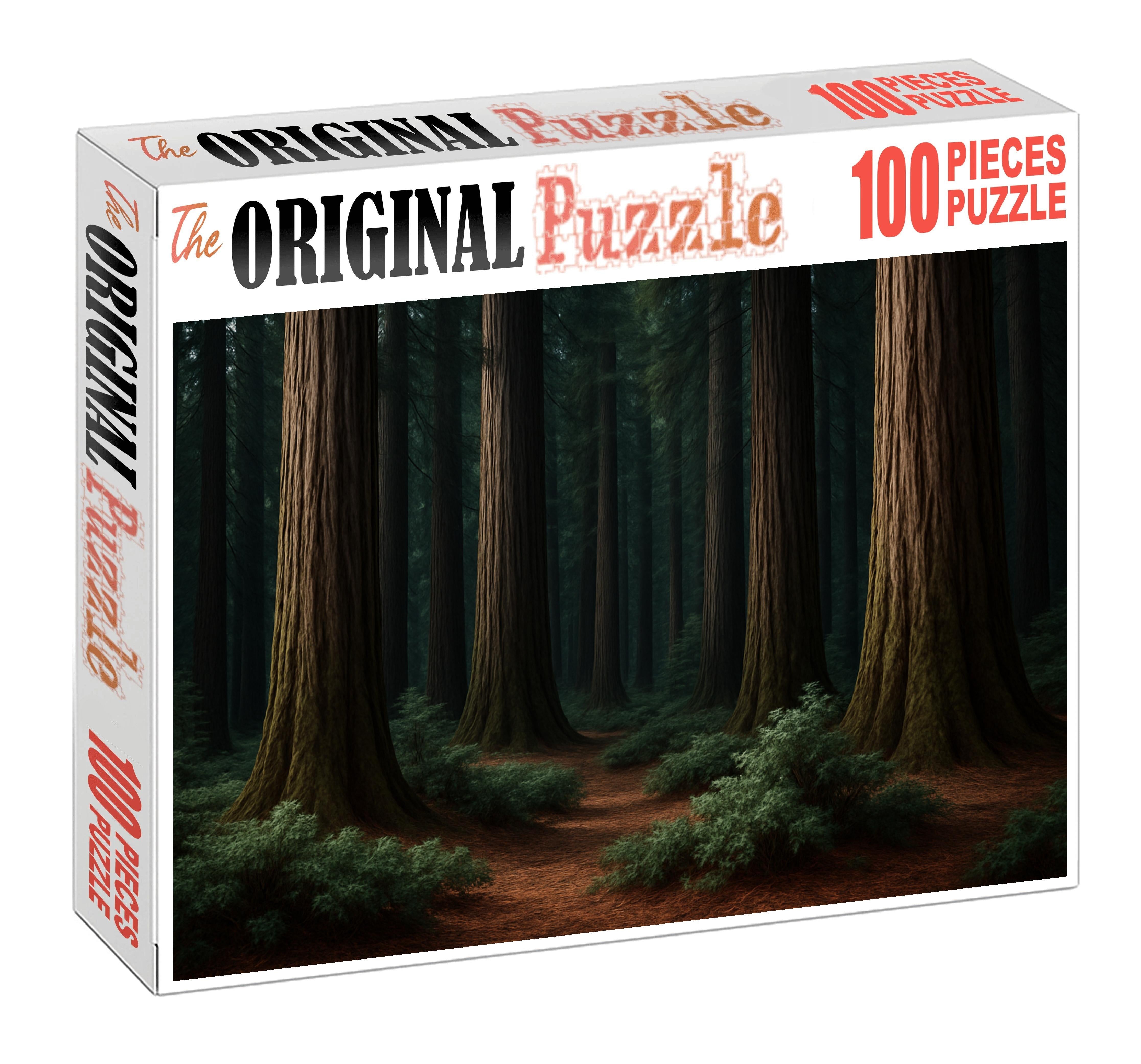 Shadowed Cedar Refuge 300 Piece Puzzle