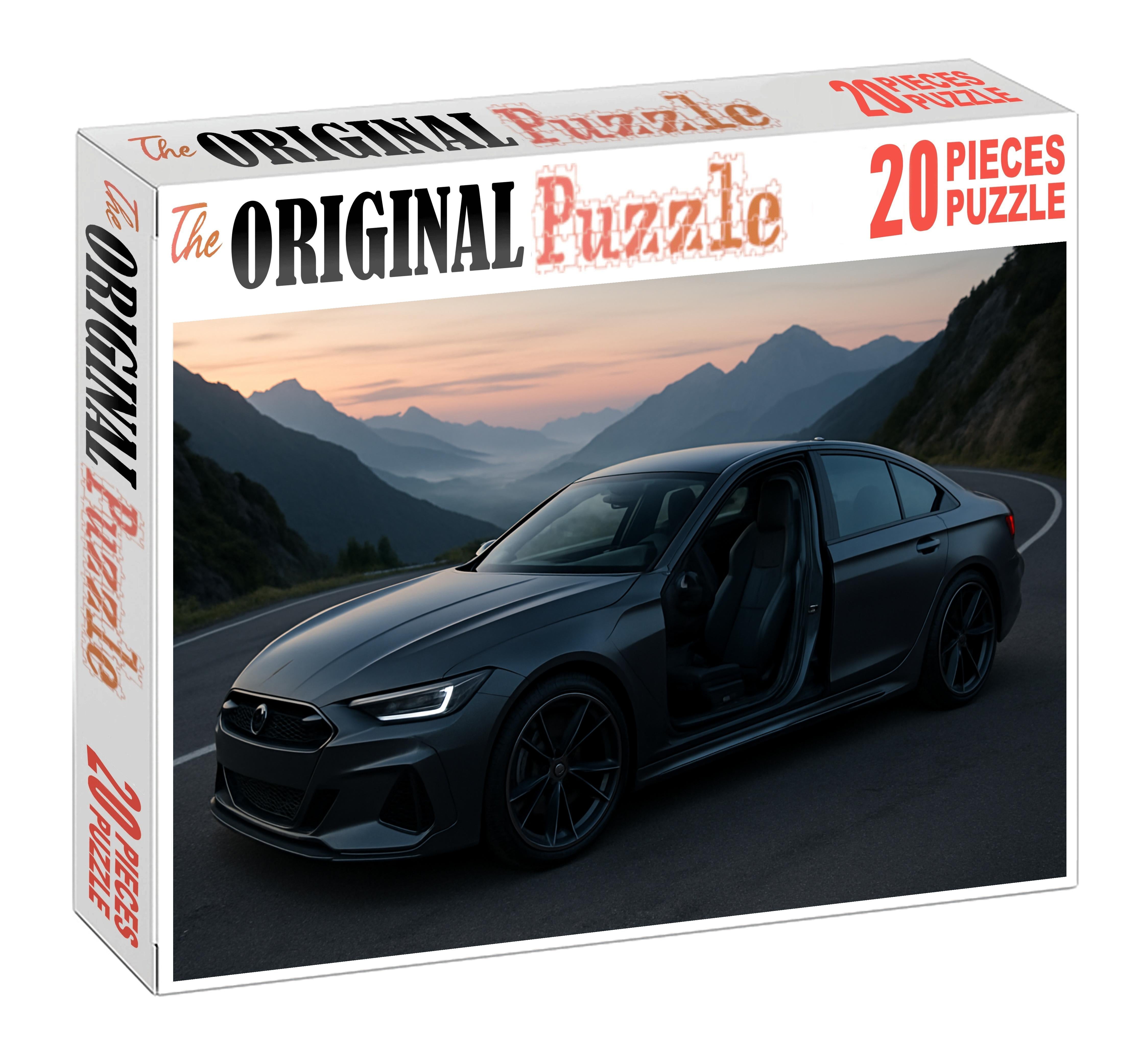 Strato Comet Lx Ultra-lightweight Carbon-fiber Sport Sedan 300 Piece Puzzle