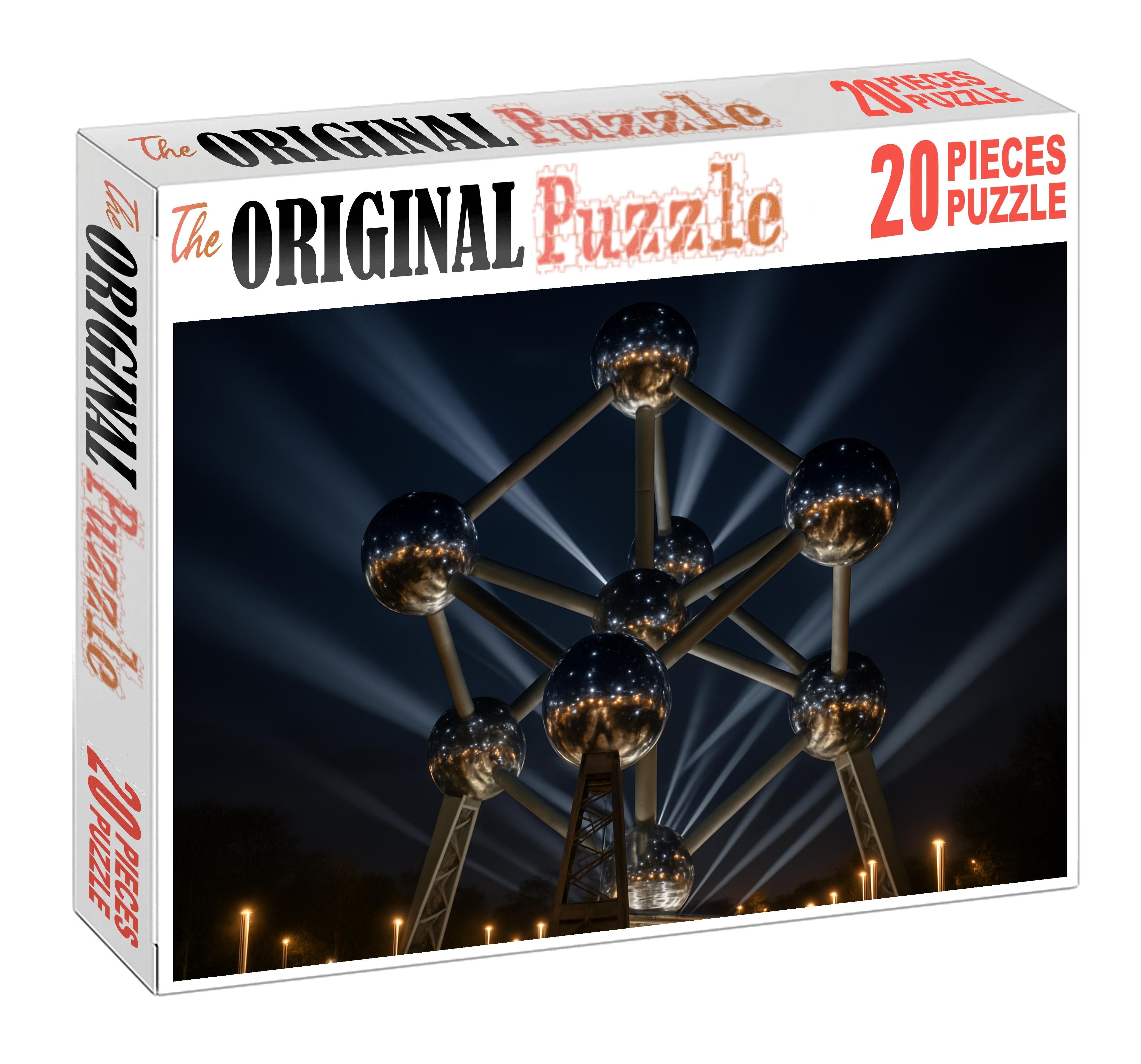 The Atomium Situated In Brussels Belgium Identified By 6391 Globally As A Futuristic Architectural Icon Easy Puzzles