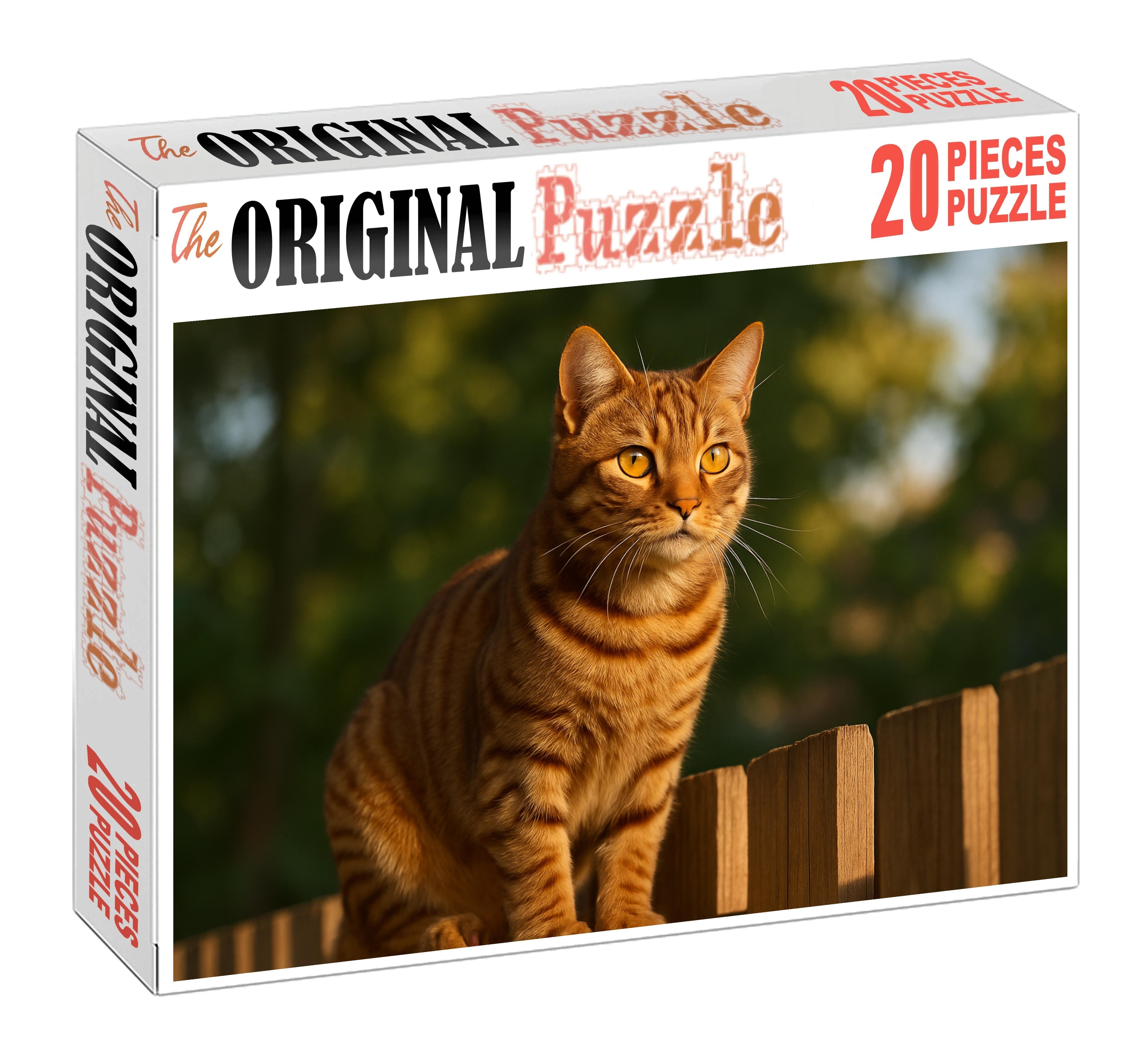Copper Ripple Distinctive Tabby With Bold Stripe Patterns And Spirited Personality Puzzle Fun