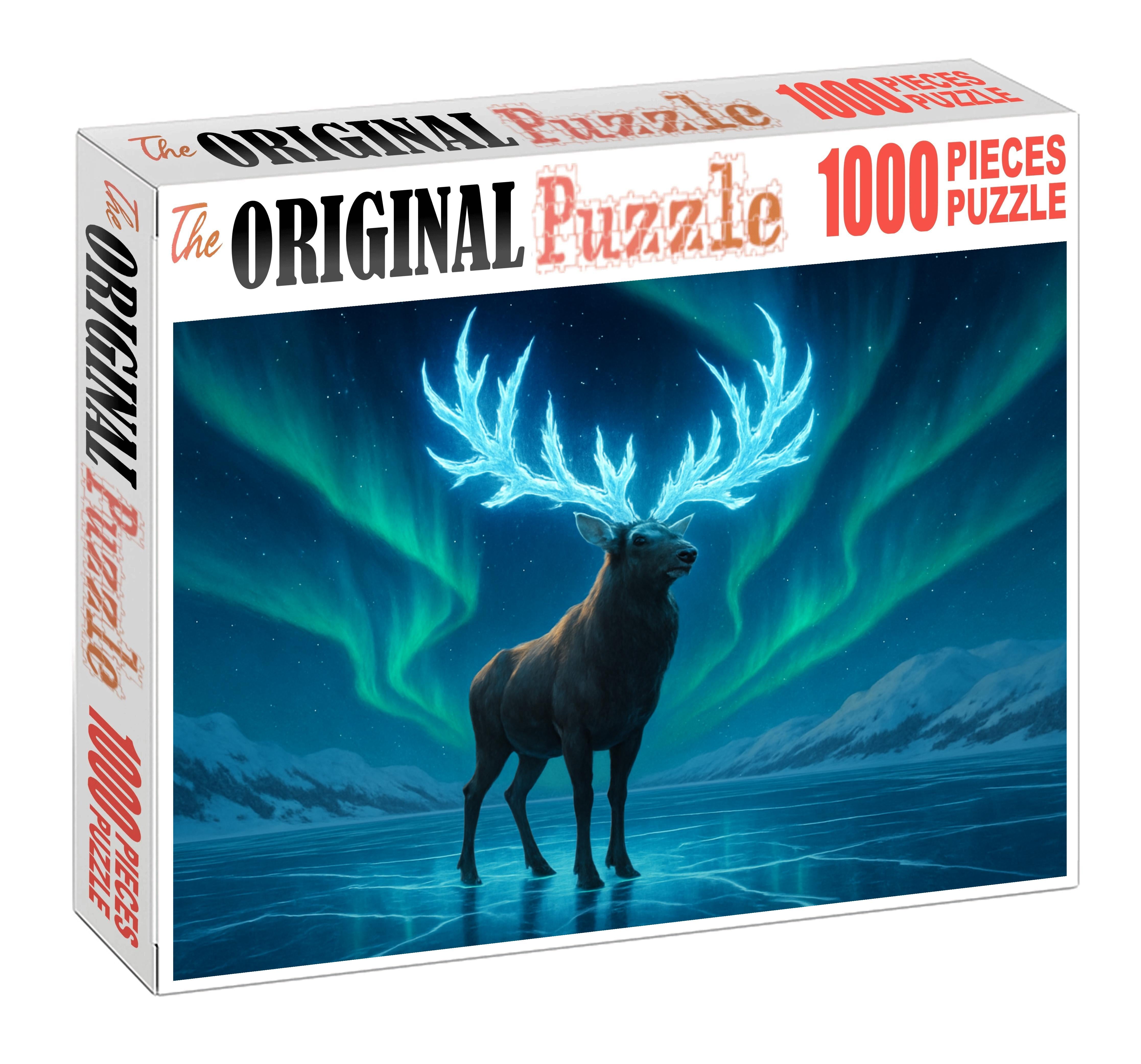 Glacierborn Aether Elk 1000 Piece Puzzle