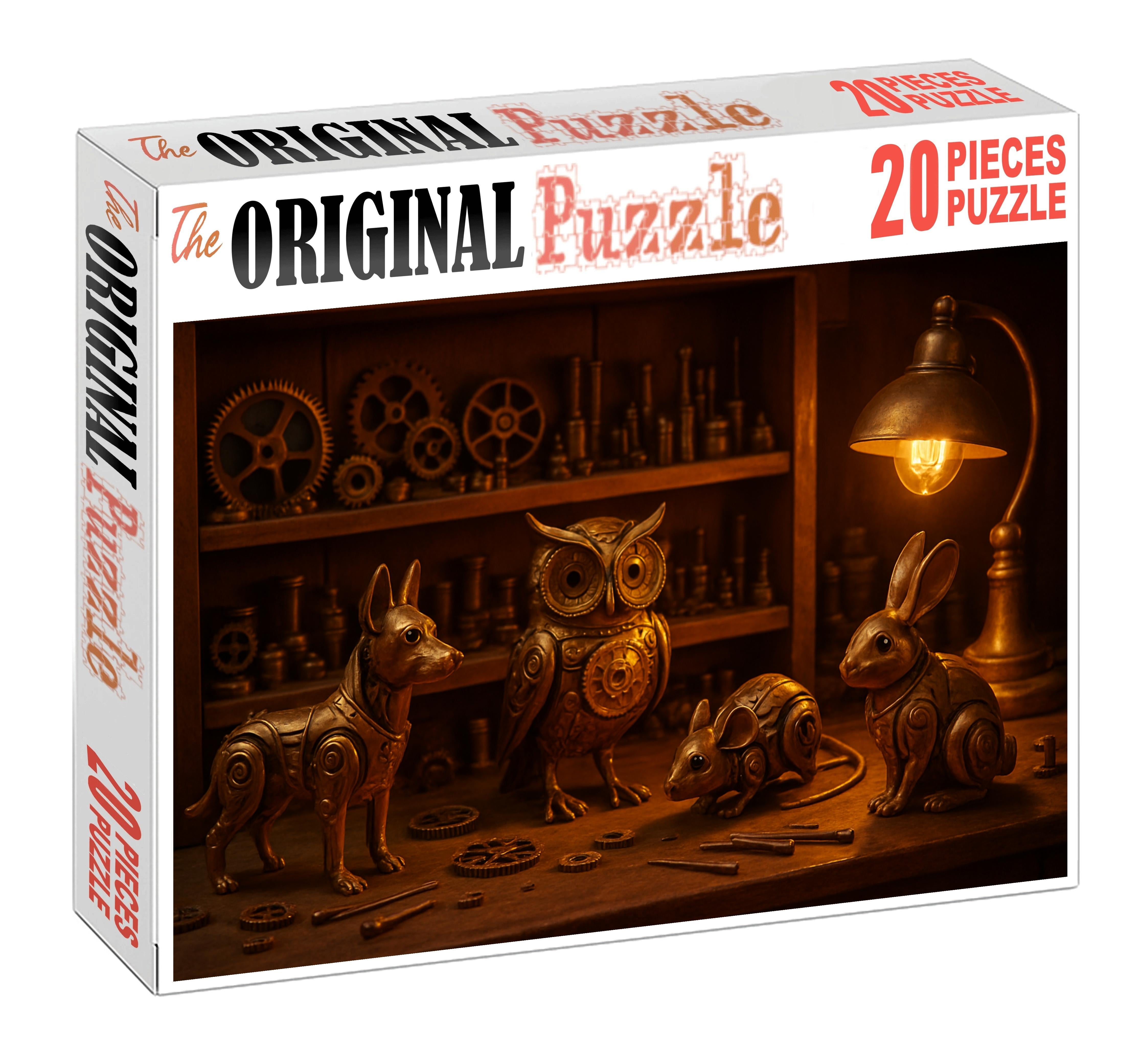 The Clockmaker's Dreamshop Custom Jigsaw Puzzle