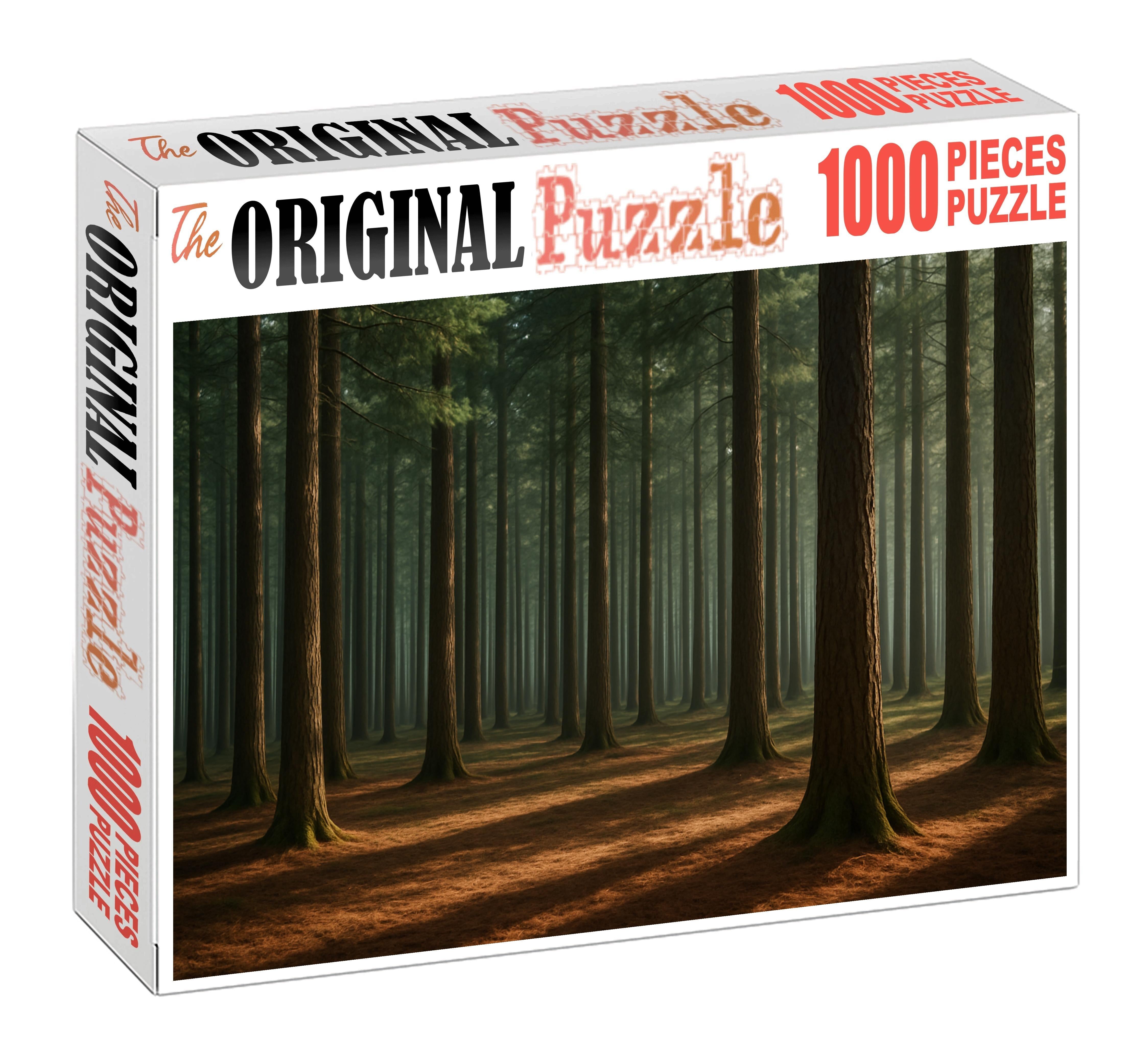 Quiet Pine Shadows Puzzle Collection