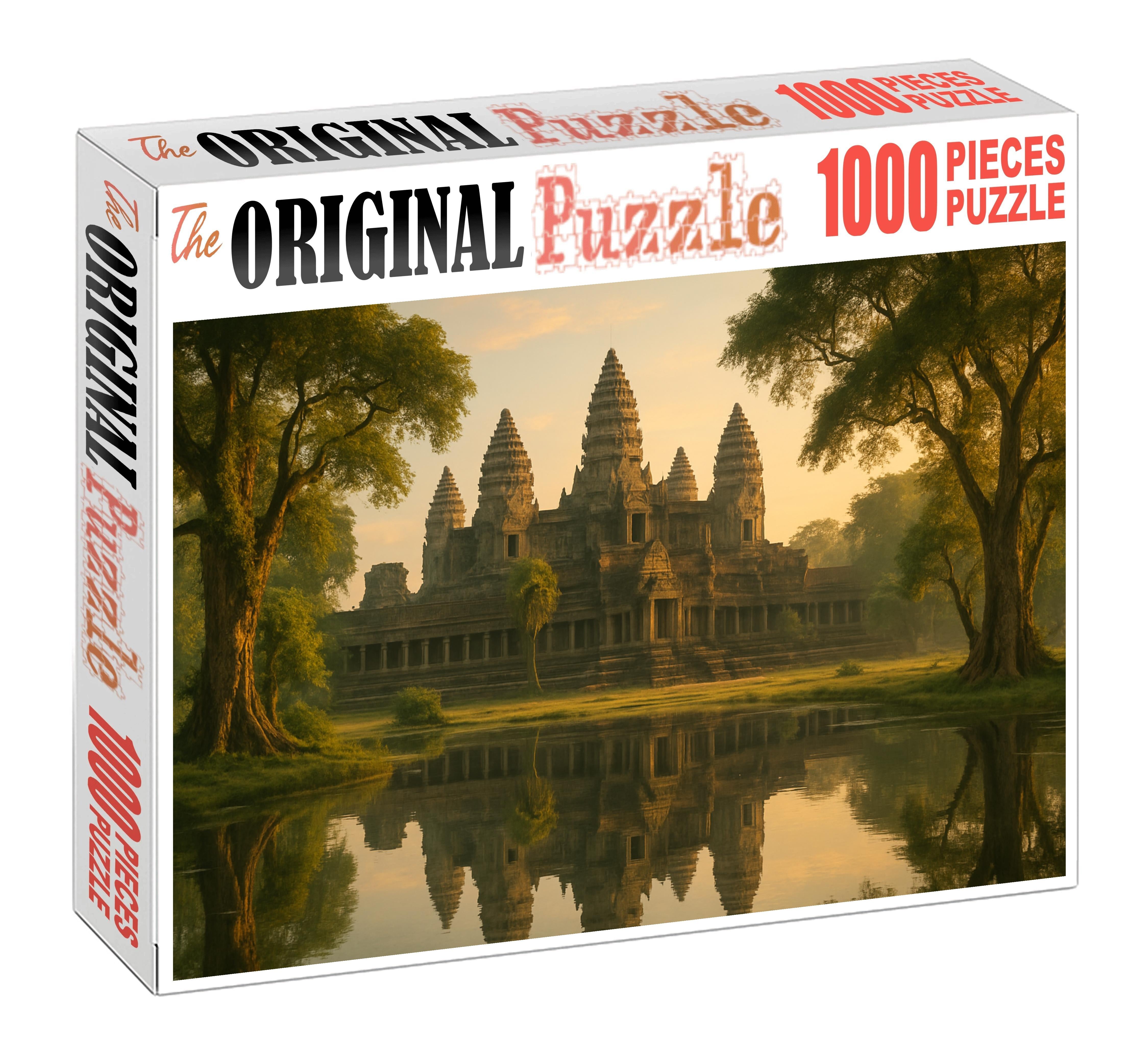 Angkor Wat Located In Siem Reap Cambodia Recognized By 7415 Worldwide As A Pinnacle Of Ancient Khmer Architecture Easy Puzzles