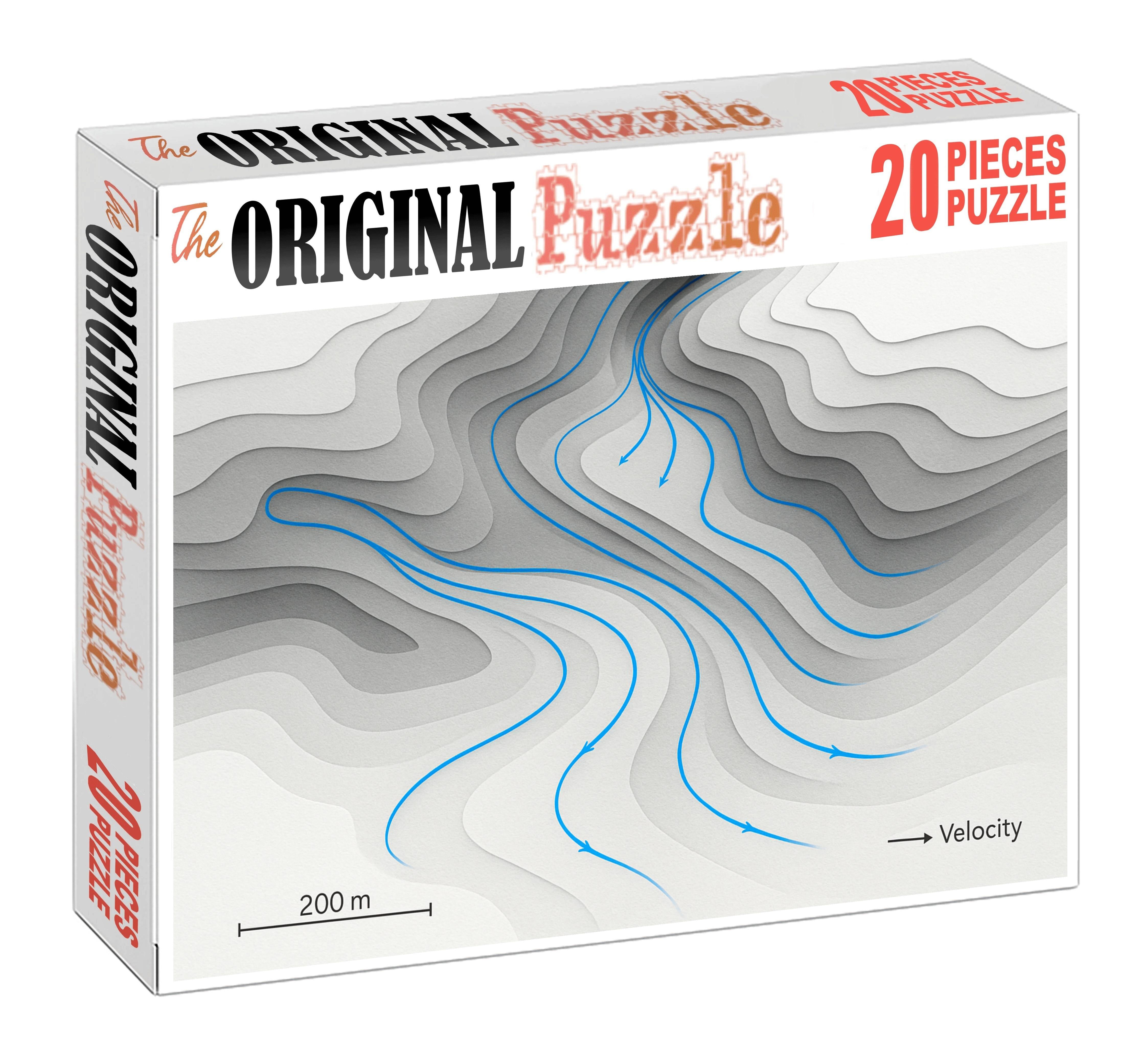 Glacial Flow Streamlines Mini Puzzle