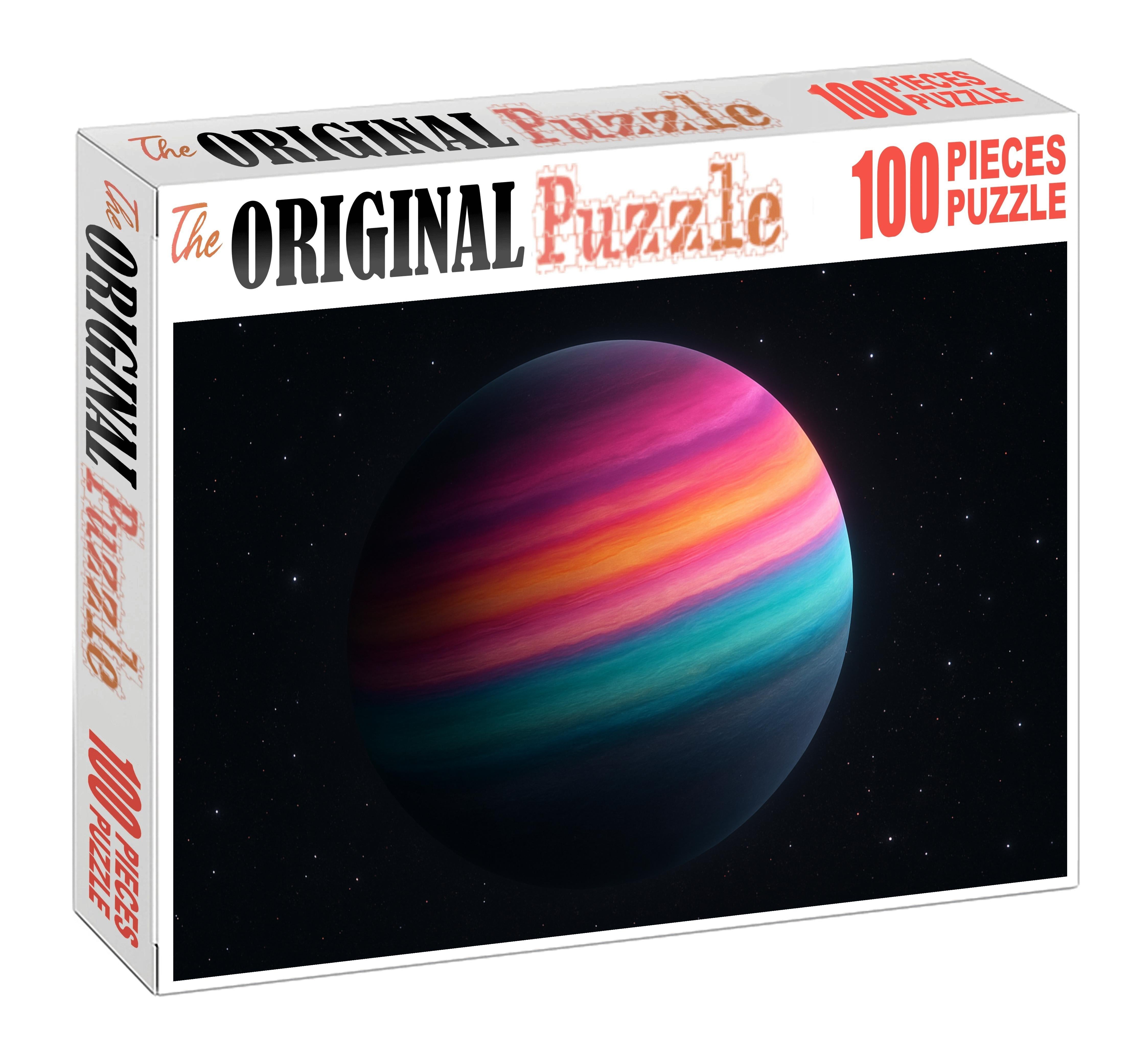 Iridescent Atmospheric Bands Of A Distant World Puzzle Challenge