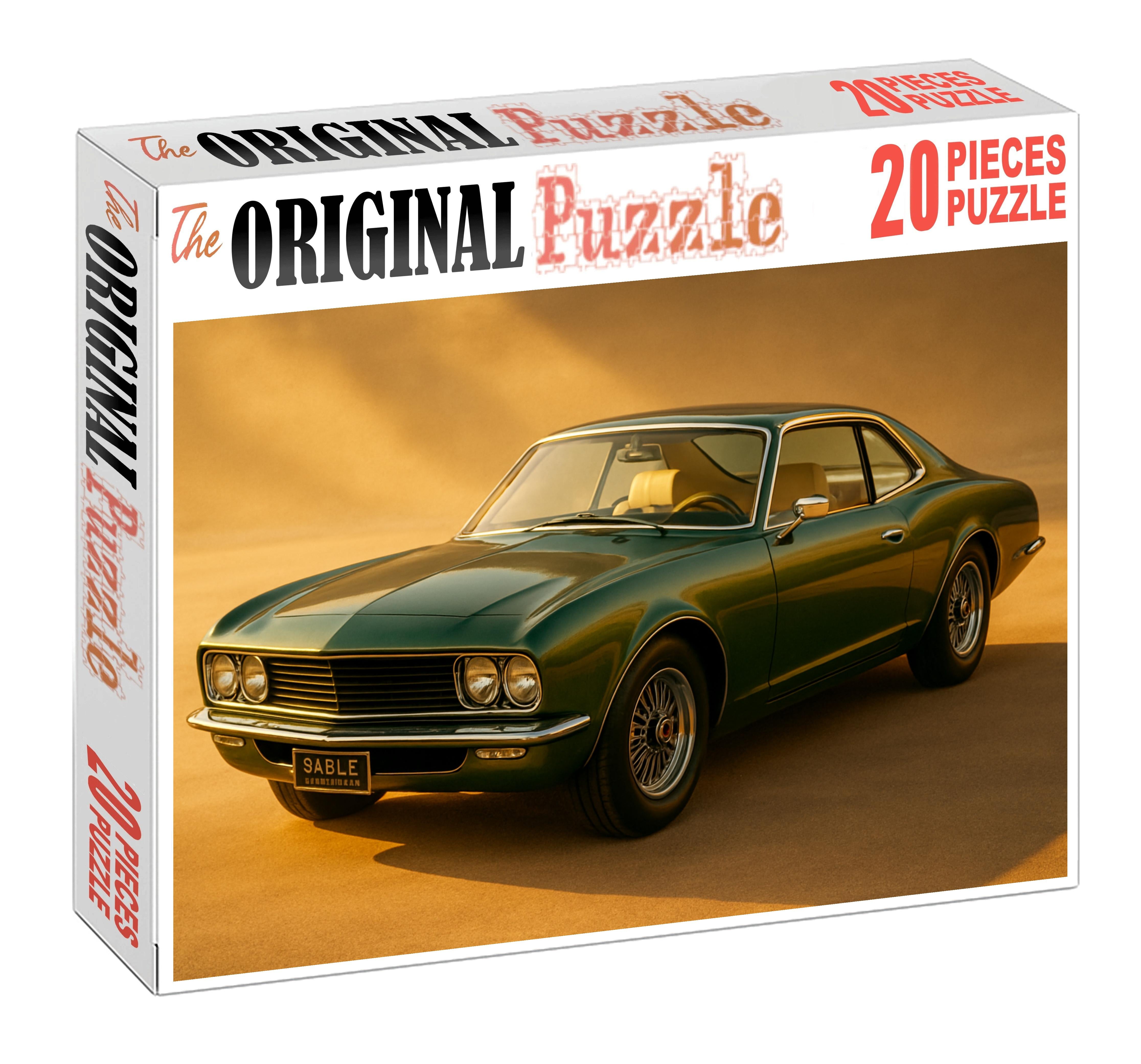 Sable Mirage Retro-futuristic Electric Gt With Classic Proportions Family Puzzles
