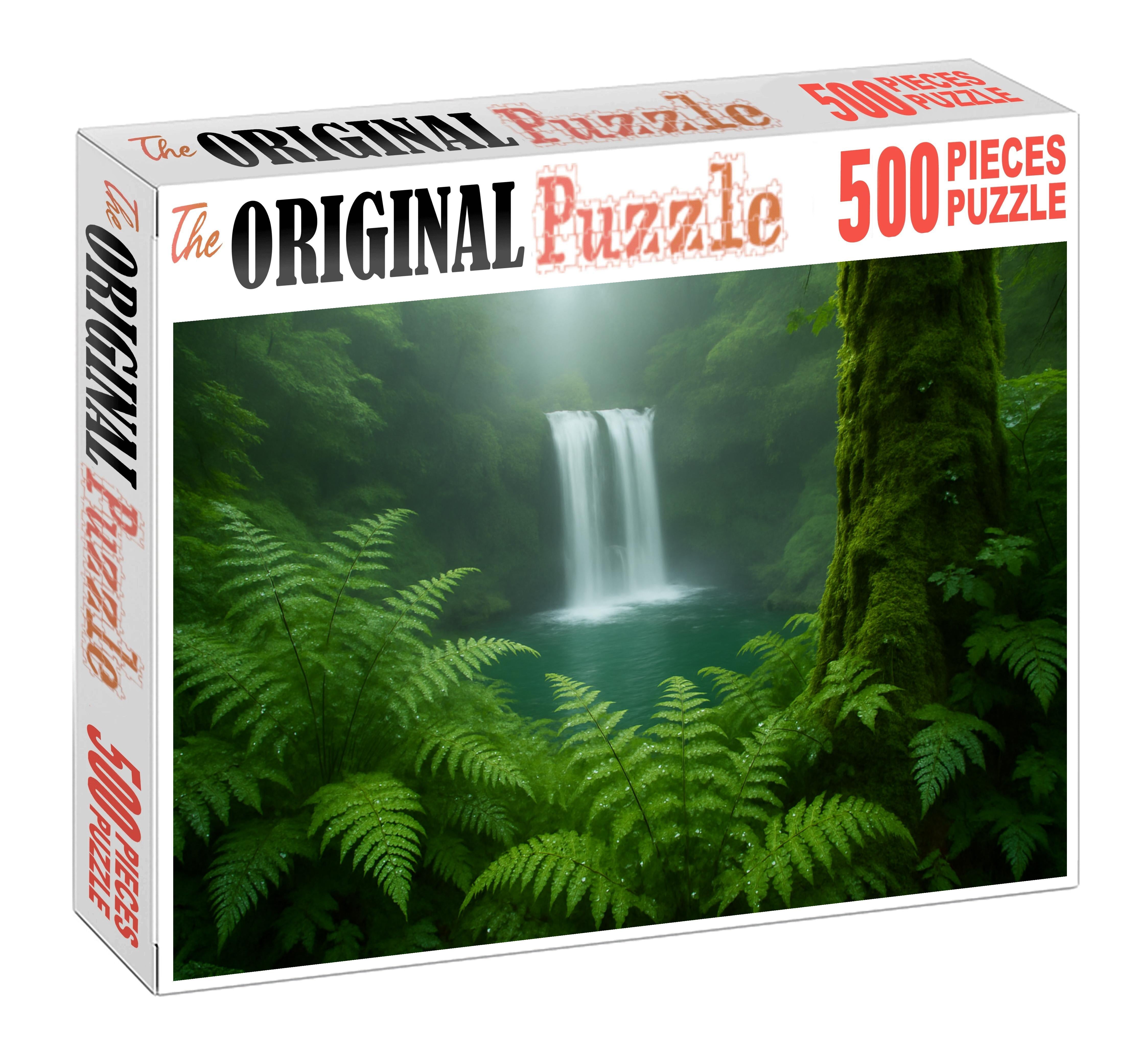 Crystal Cascades Forest Puzzle Challenge