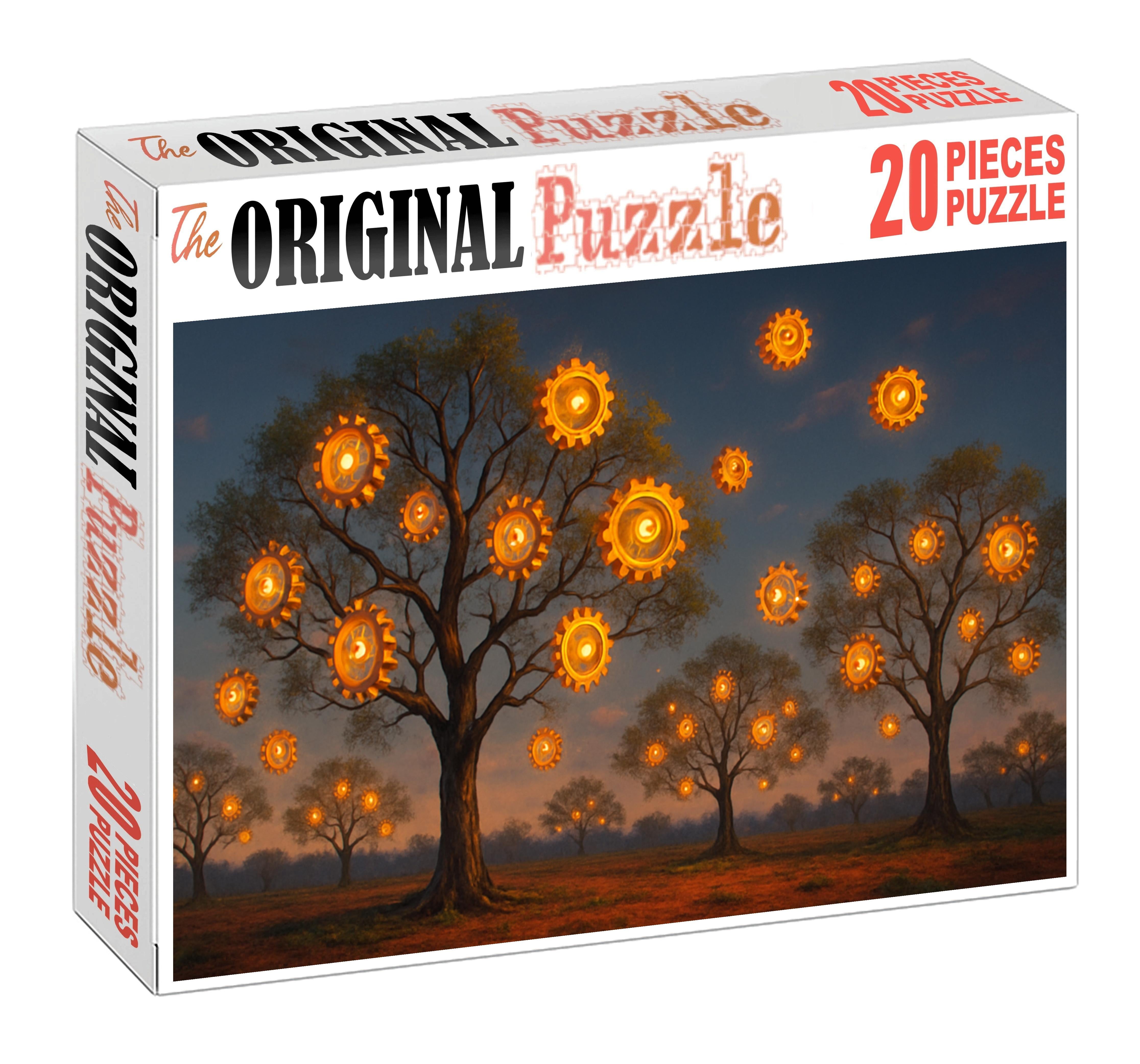 Clockwork Orchard Of Floating Fruits Puzzle Challenge