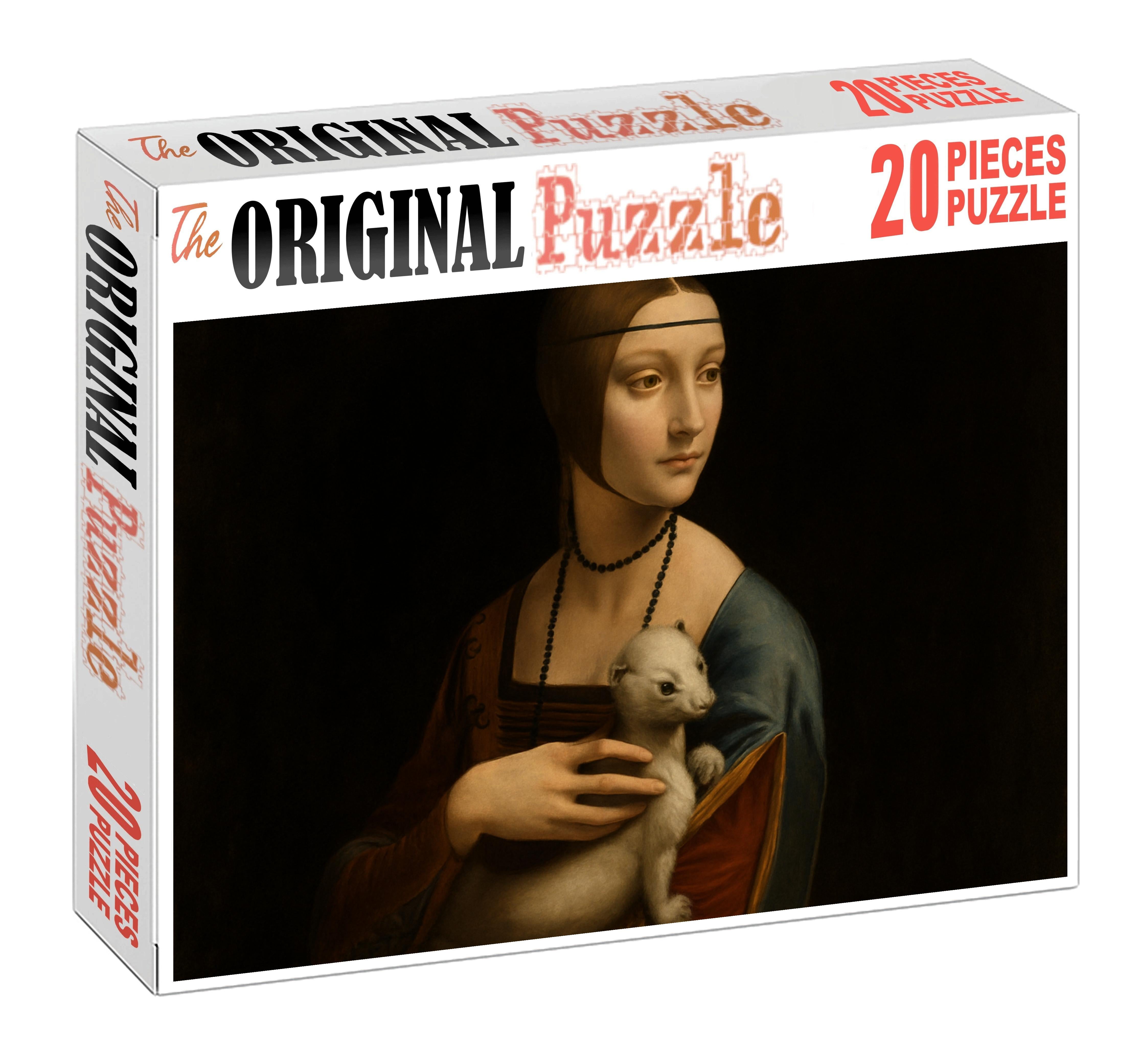 Lady With An Ermine Puzzle For Kids