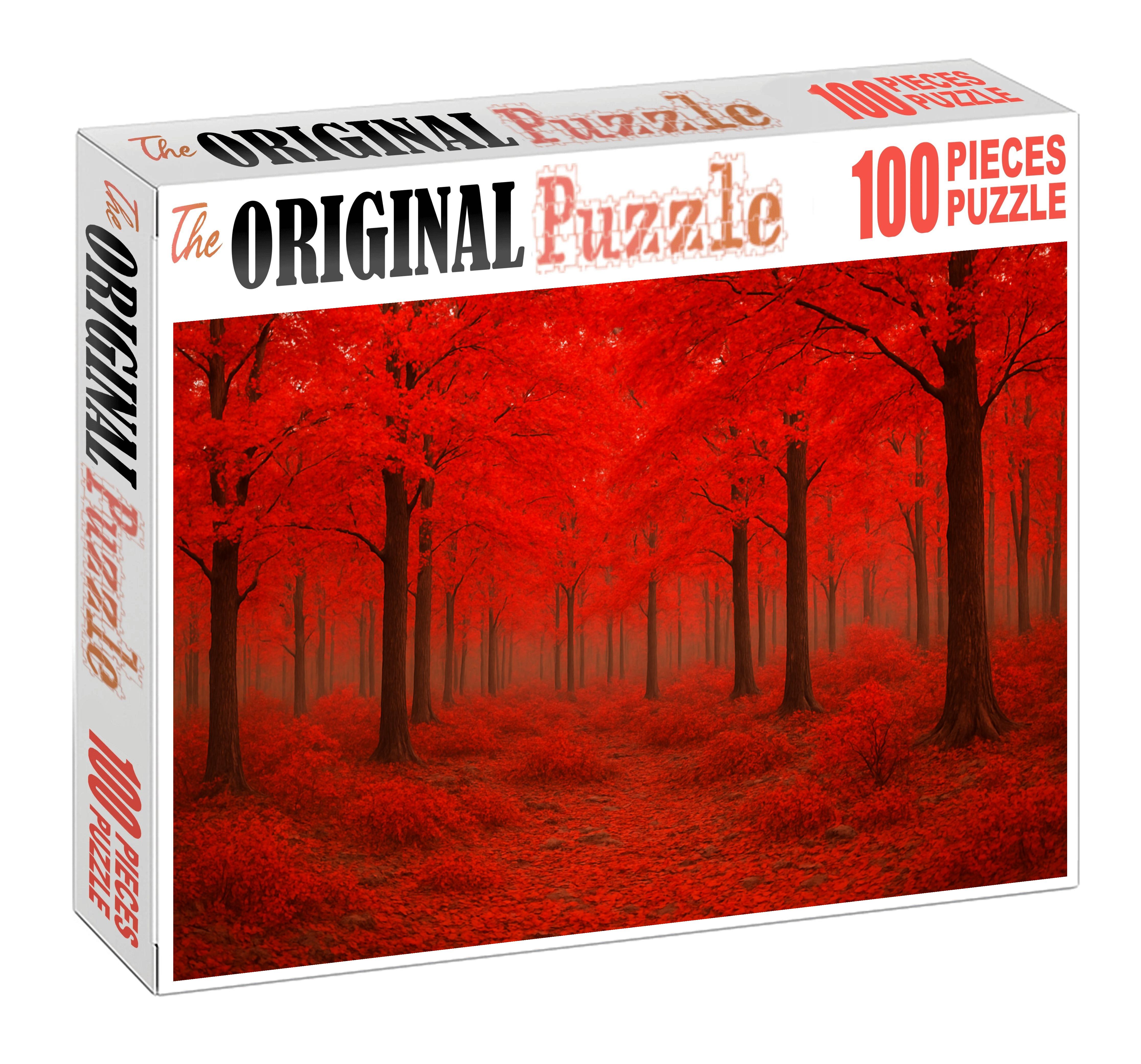 Crimson Canopy Crossing Puzzle Collection