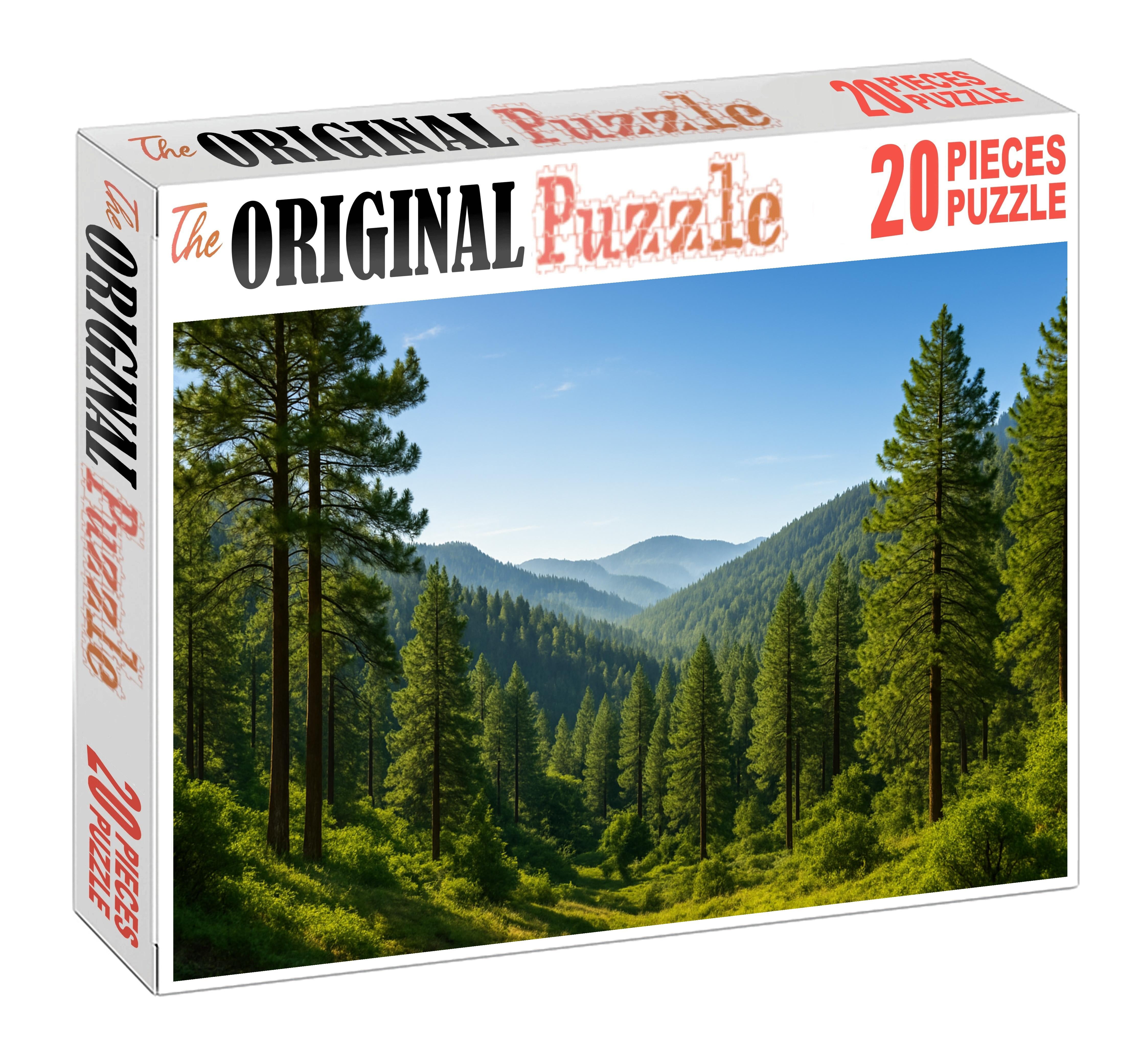 Whispering Pine Highlands Custom Jigsaw Puzzle