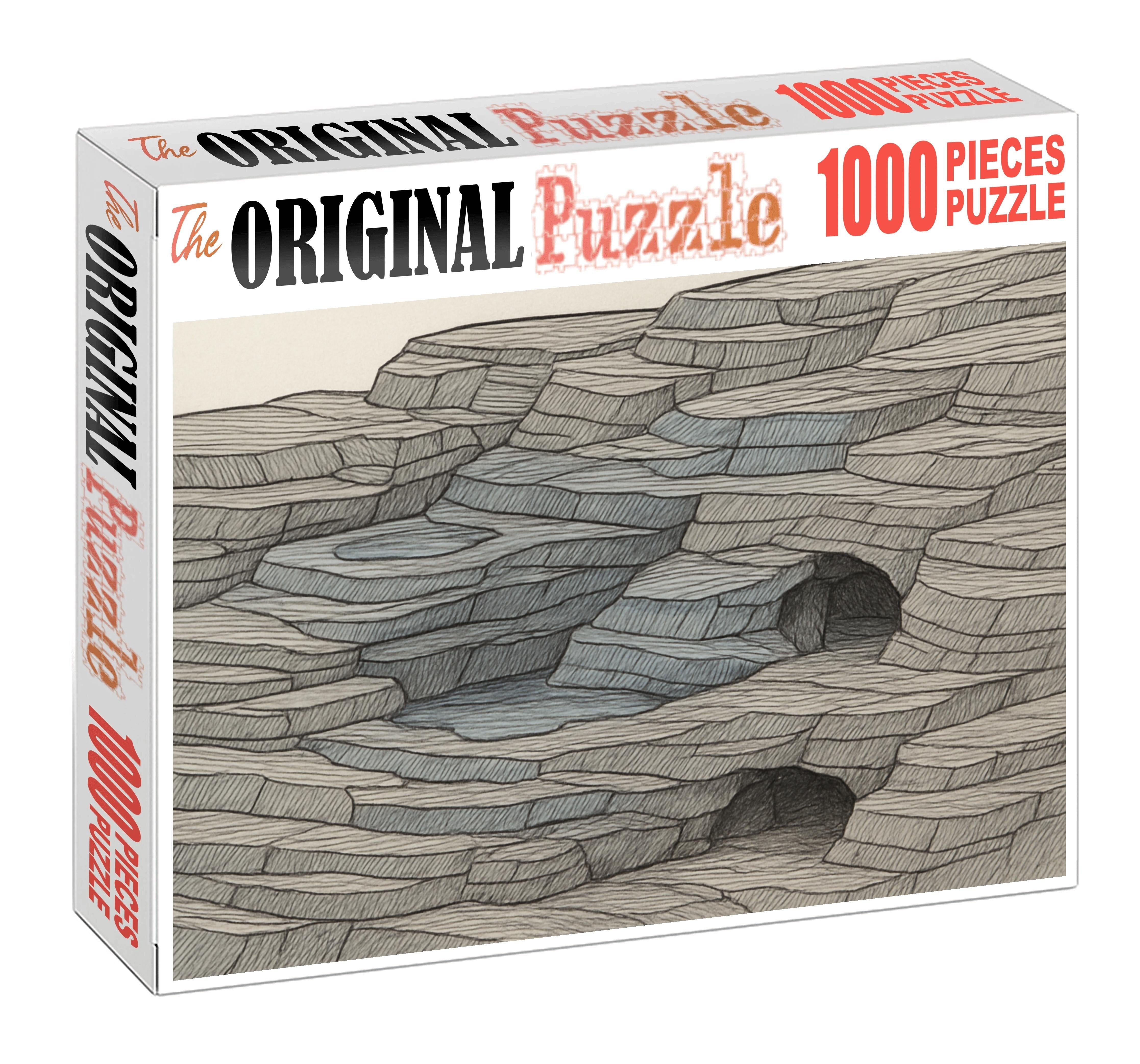 Subterranean Cavern Cross-section Diagram Challenging Puzzles