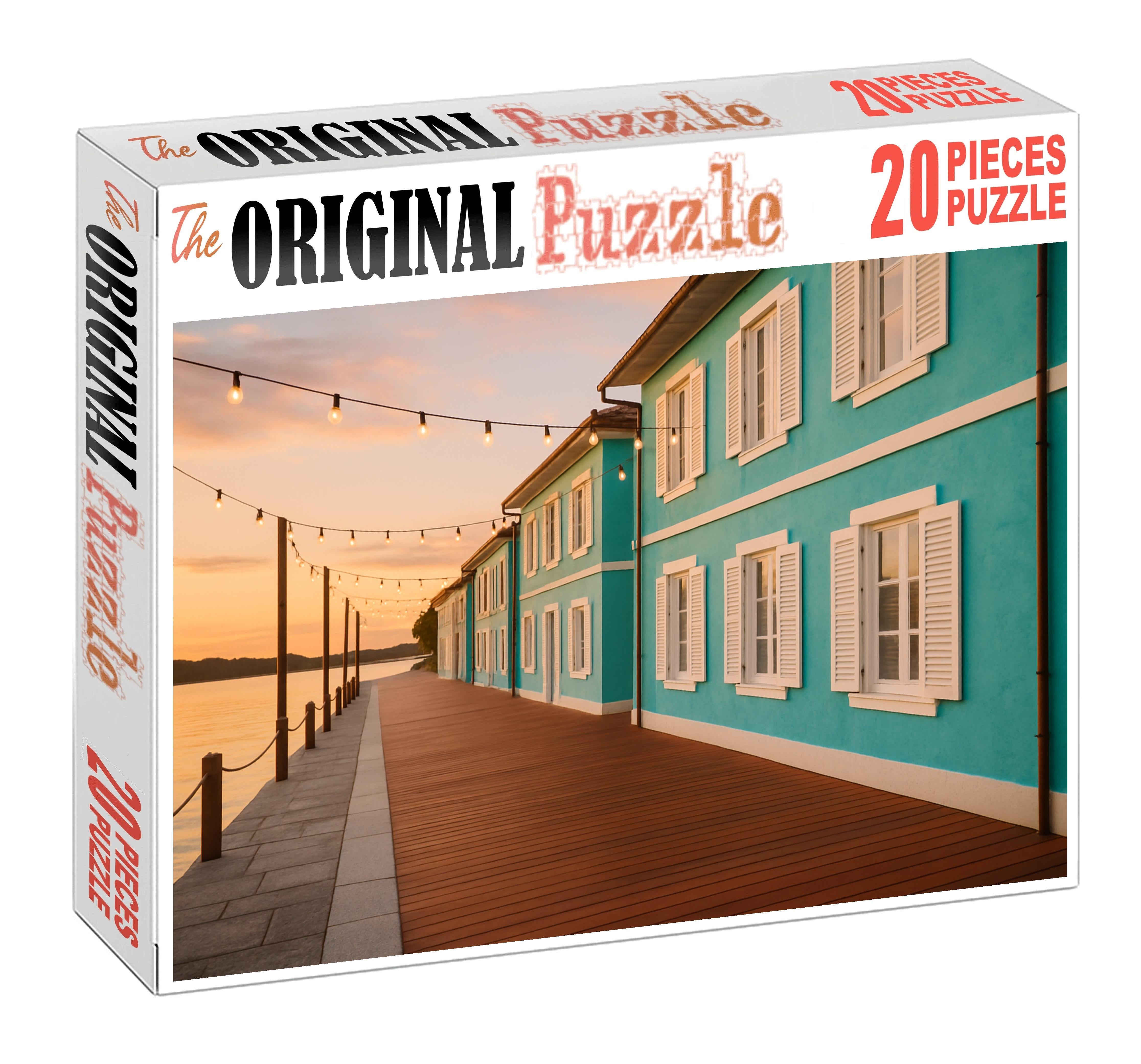 Turquoise Harbor Walk Mini Puzzle
