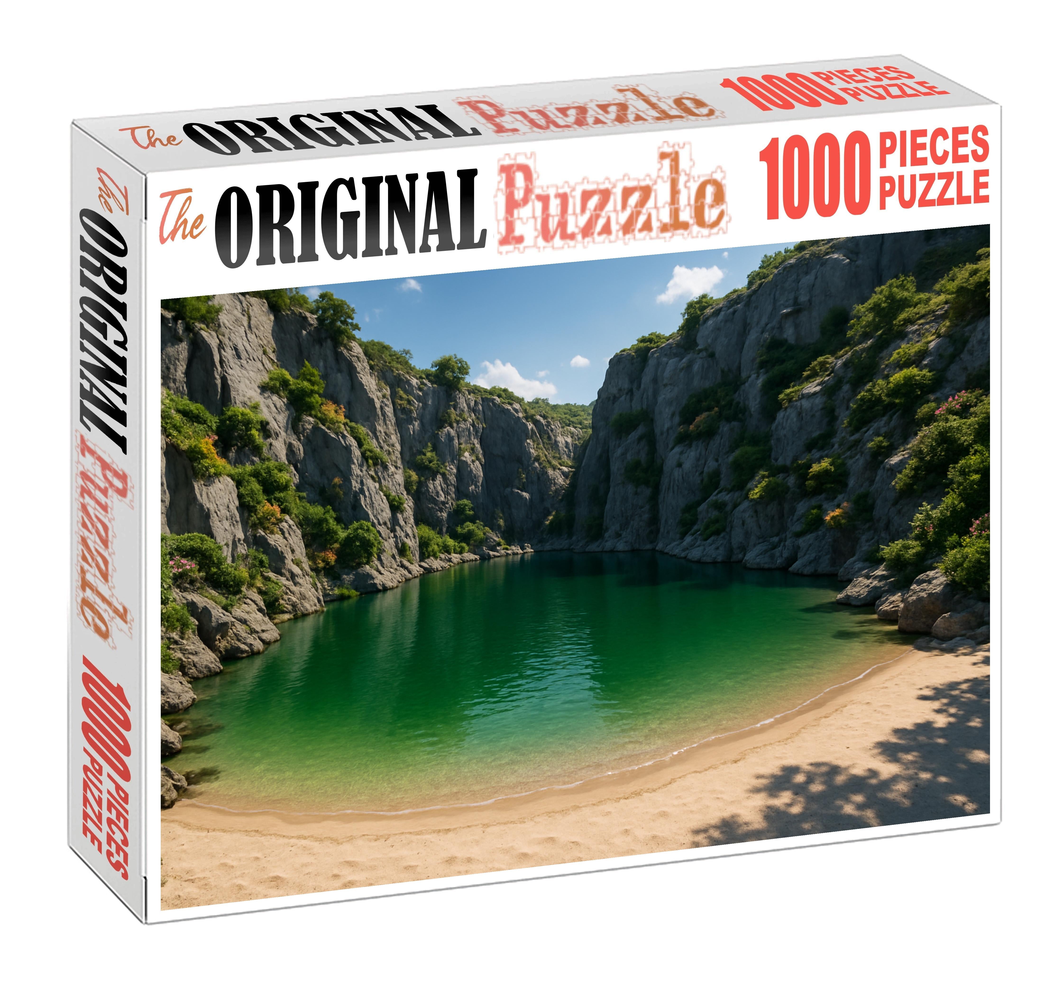 Hidden Lagoon Cove Large Format Puzzle