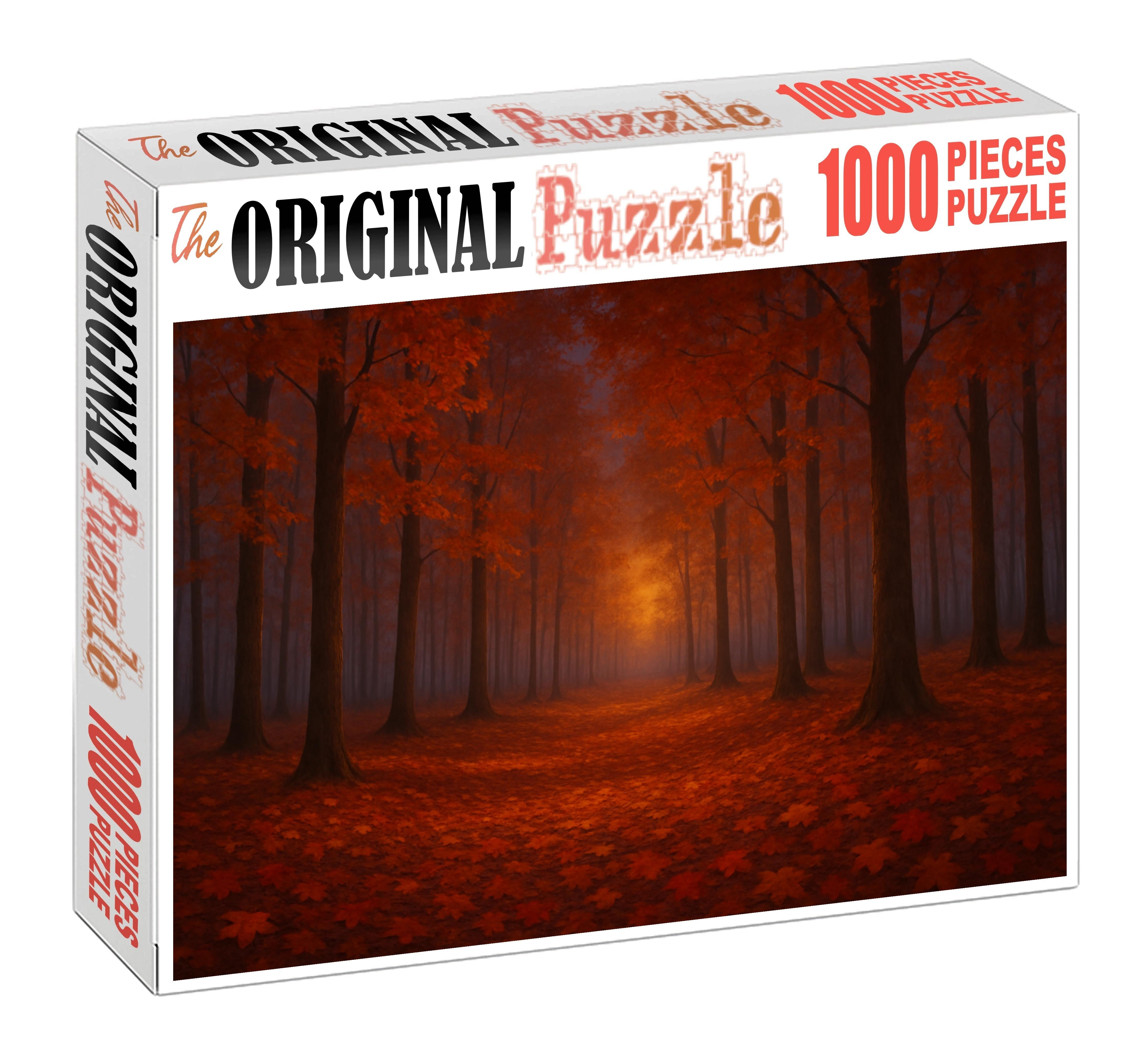Autumn's Elegy Unique Puzzle Design