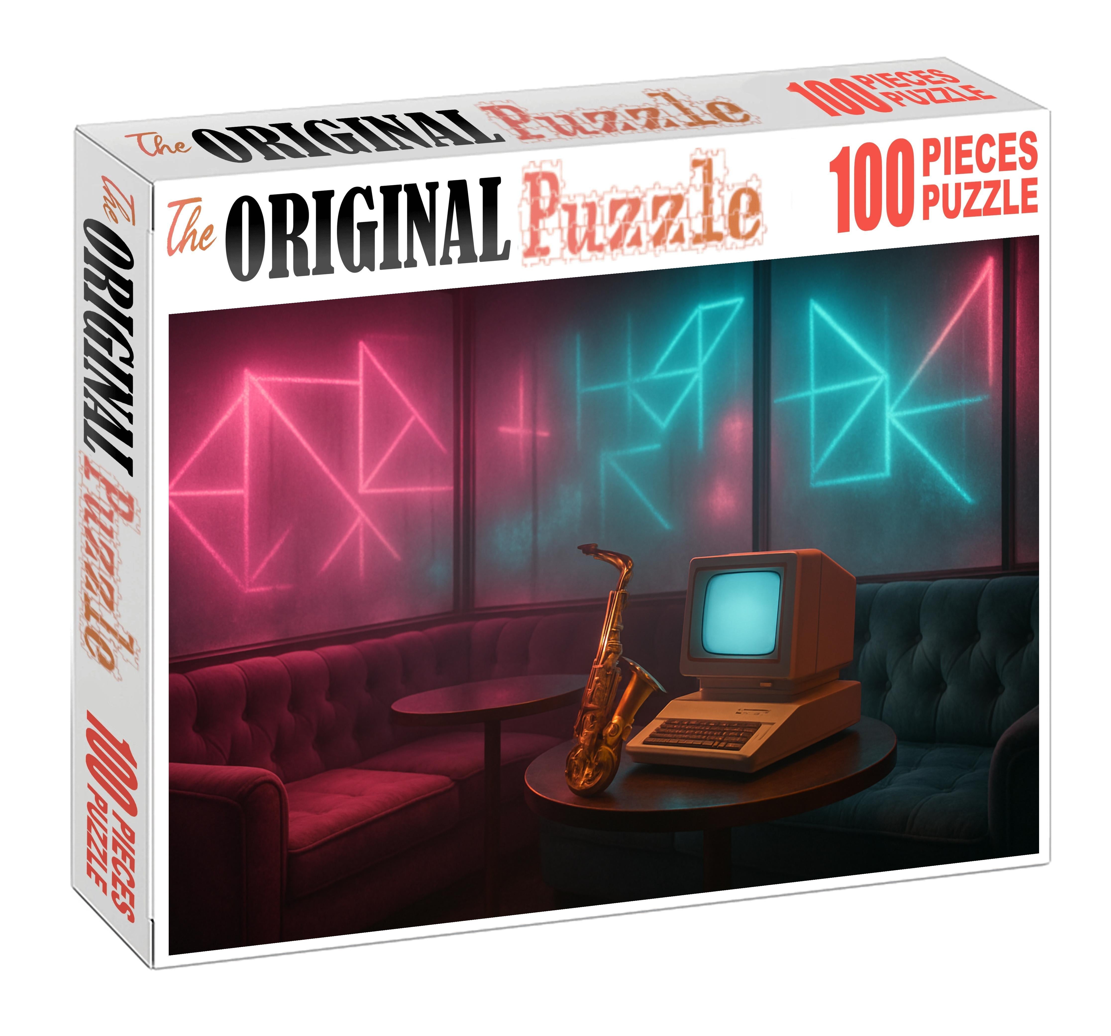 Dreamwave Lounge Revival Smooth Jazz And Vaporwave Fusion Puzzle Collection