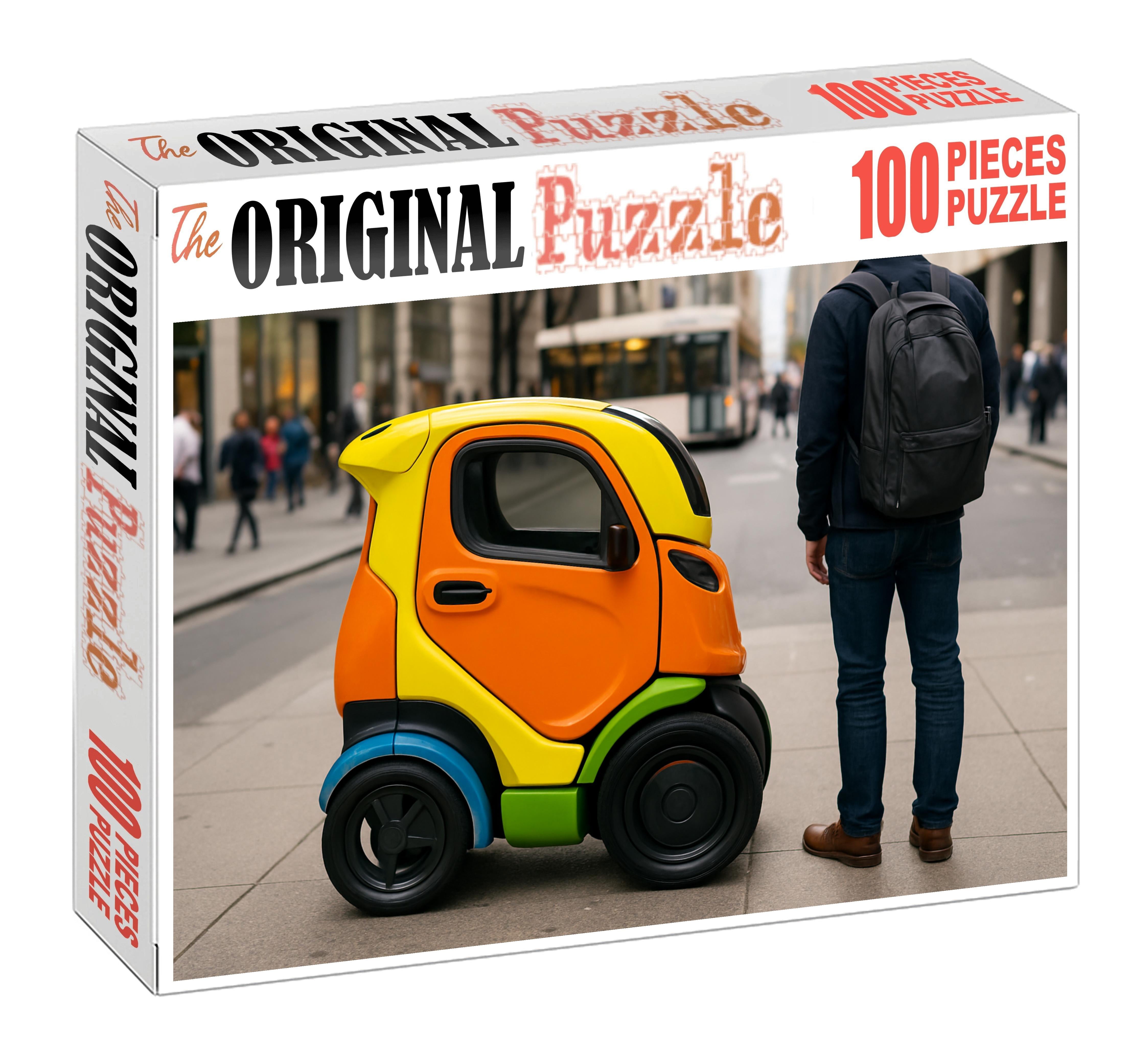 Foldable Electric Personal Pod Easy Puzzles