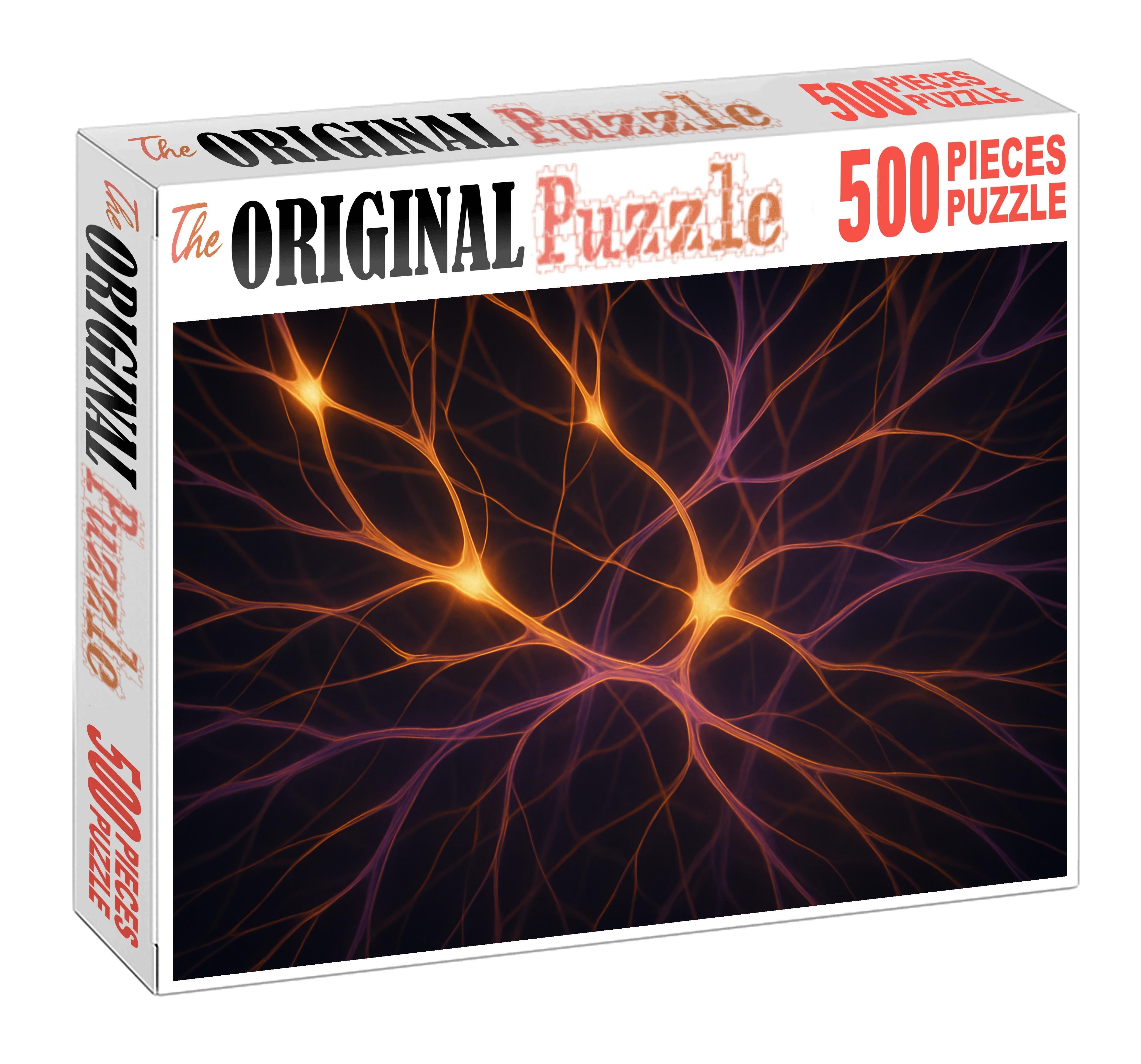 Luminous Veins Of Emotion Puzzle For Kids