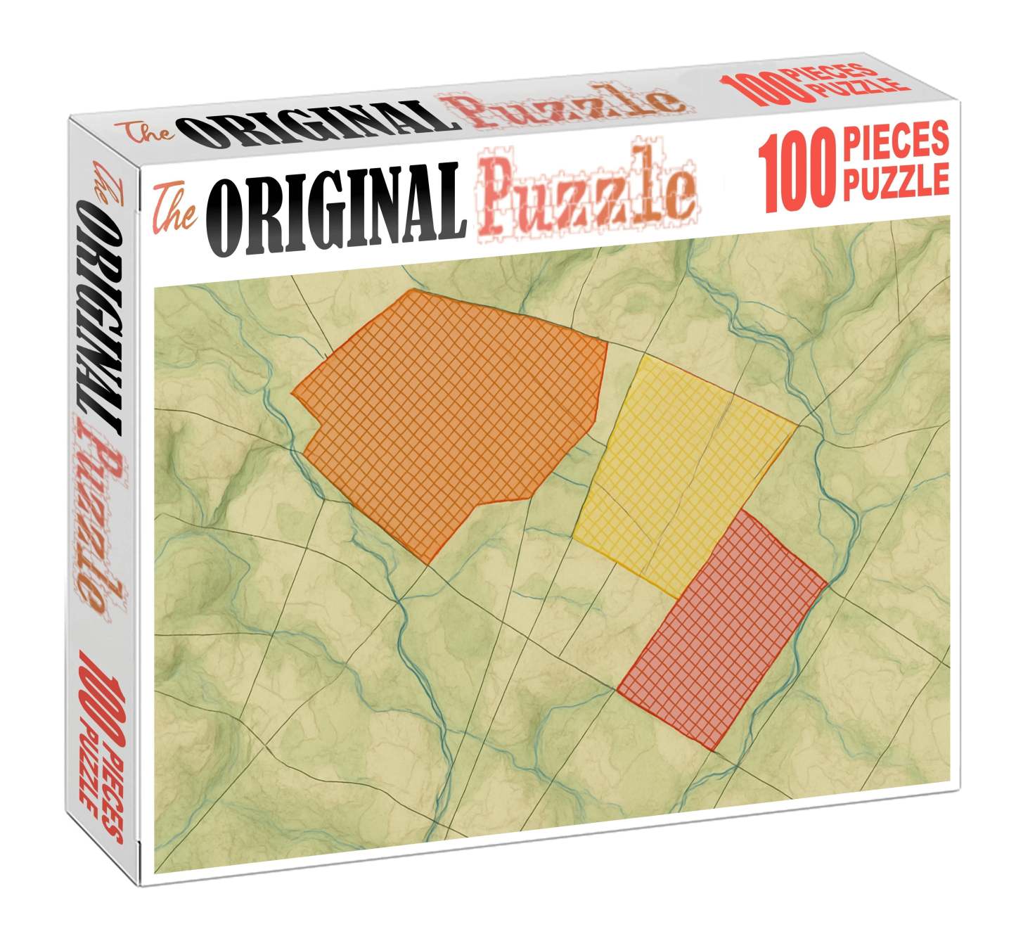 Agricultural Land Use Overlay Mini Puzzle