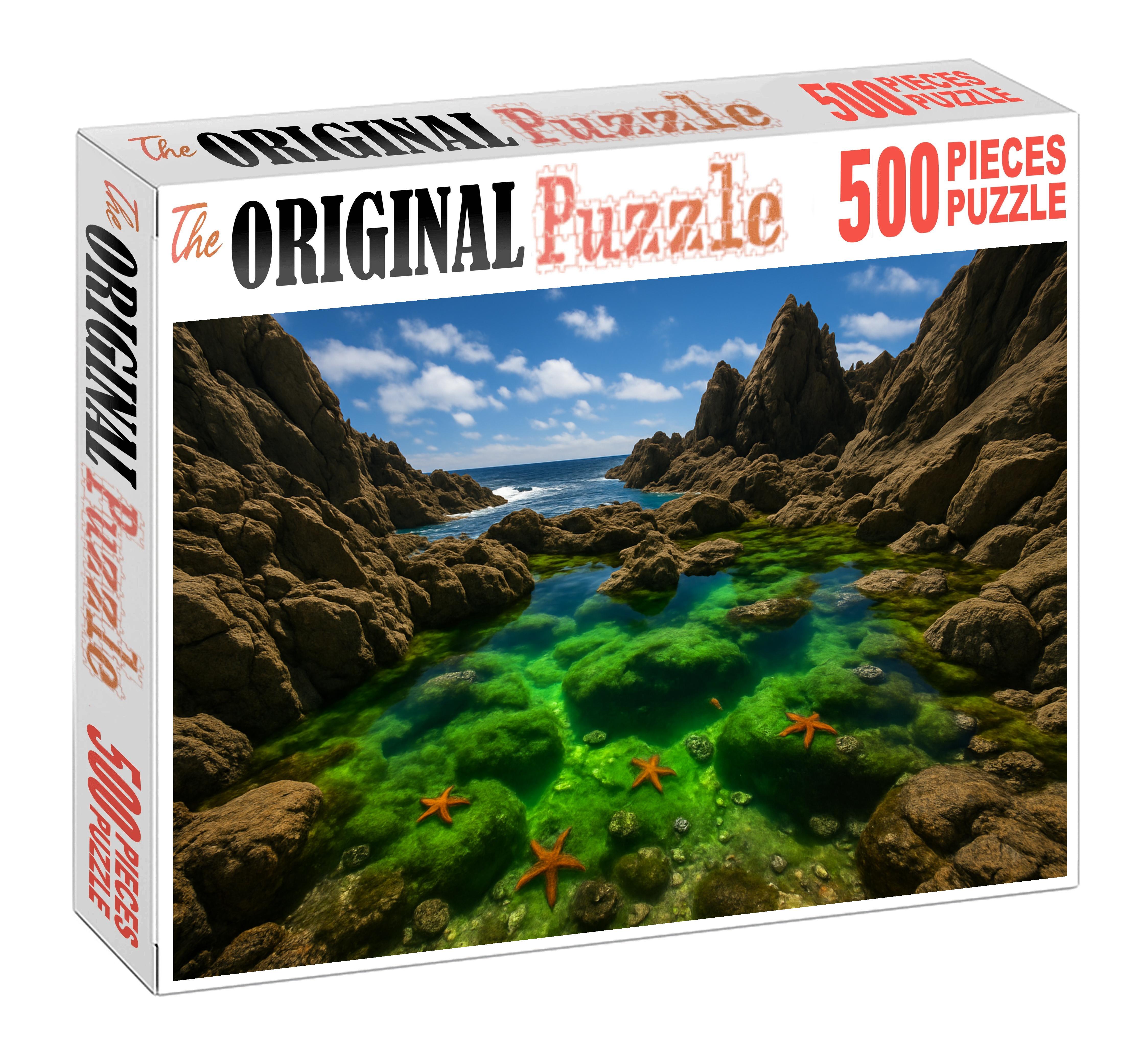 Emerald Tide Pool Sanctuary 50 Piece Puzzle