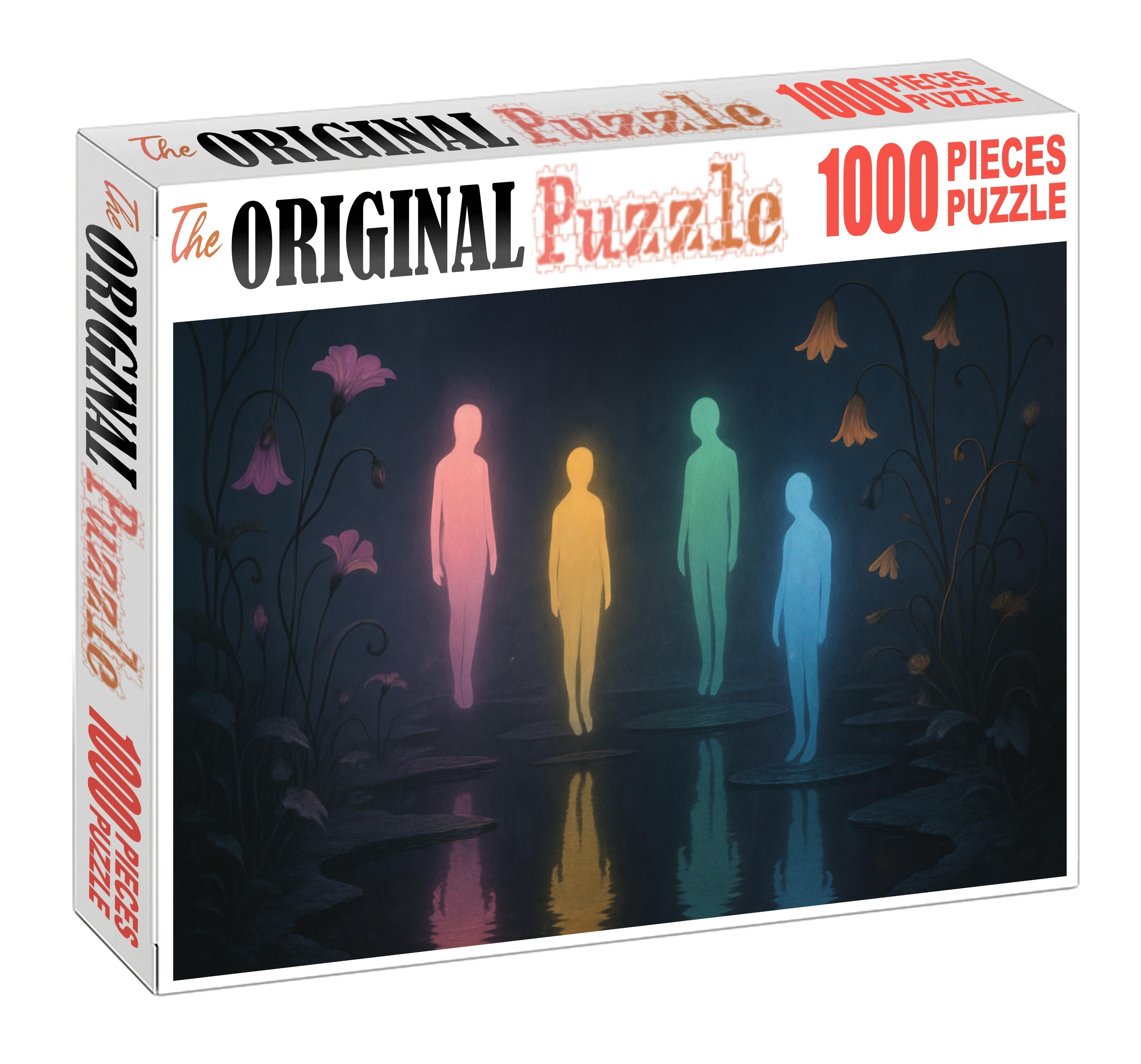 Garden Of Floating Echoes Reflections Hovering Above Still Pools Puzzle Fun