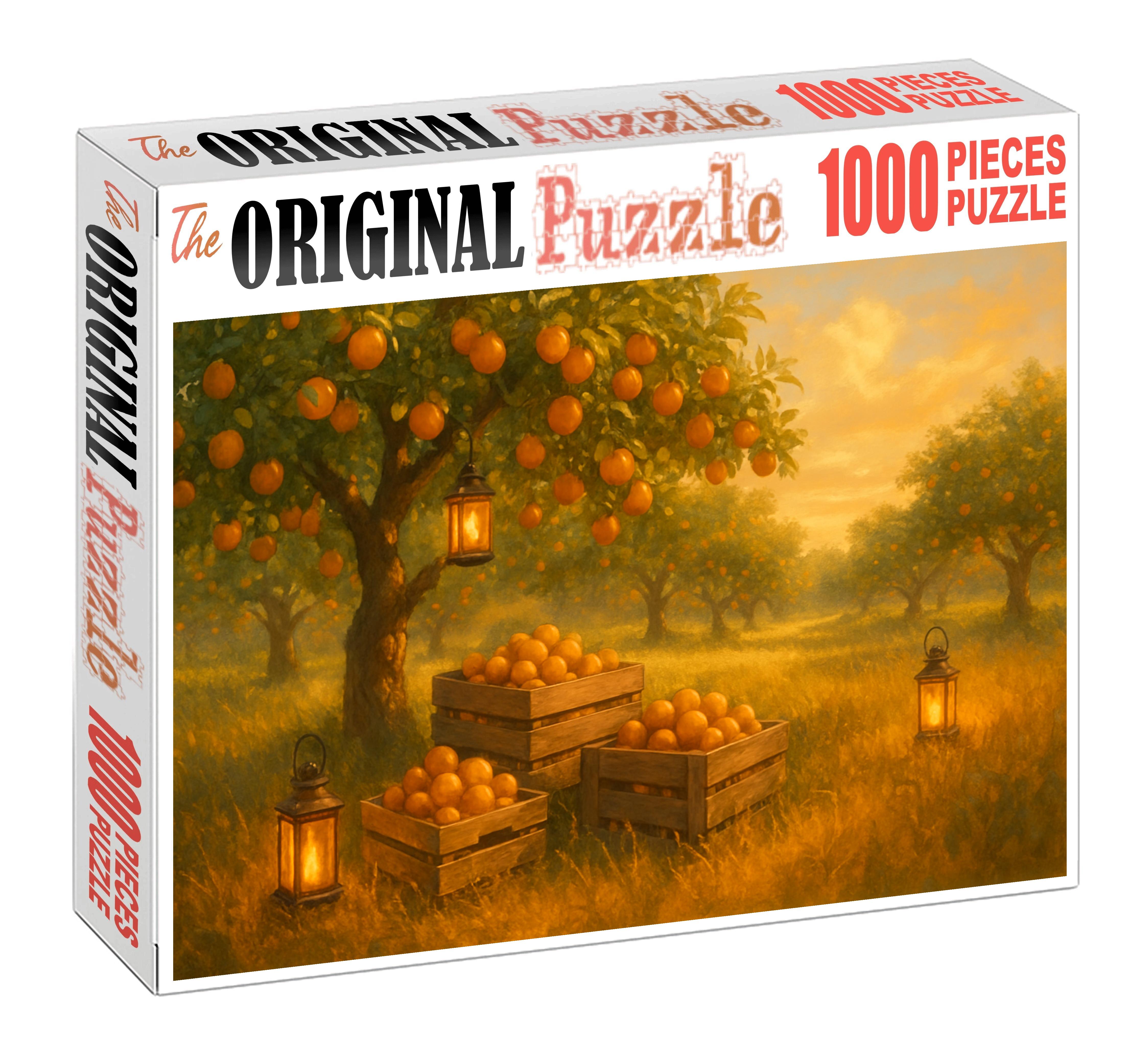 Sunset Orchard Reverie 1000 Piece Puzzle