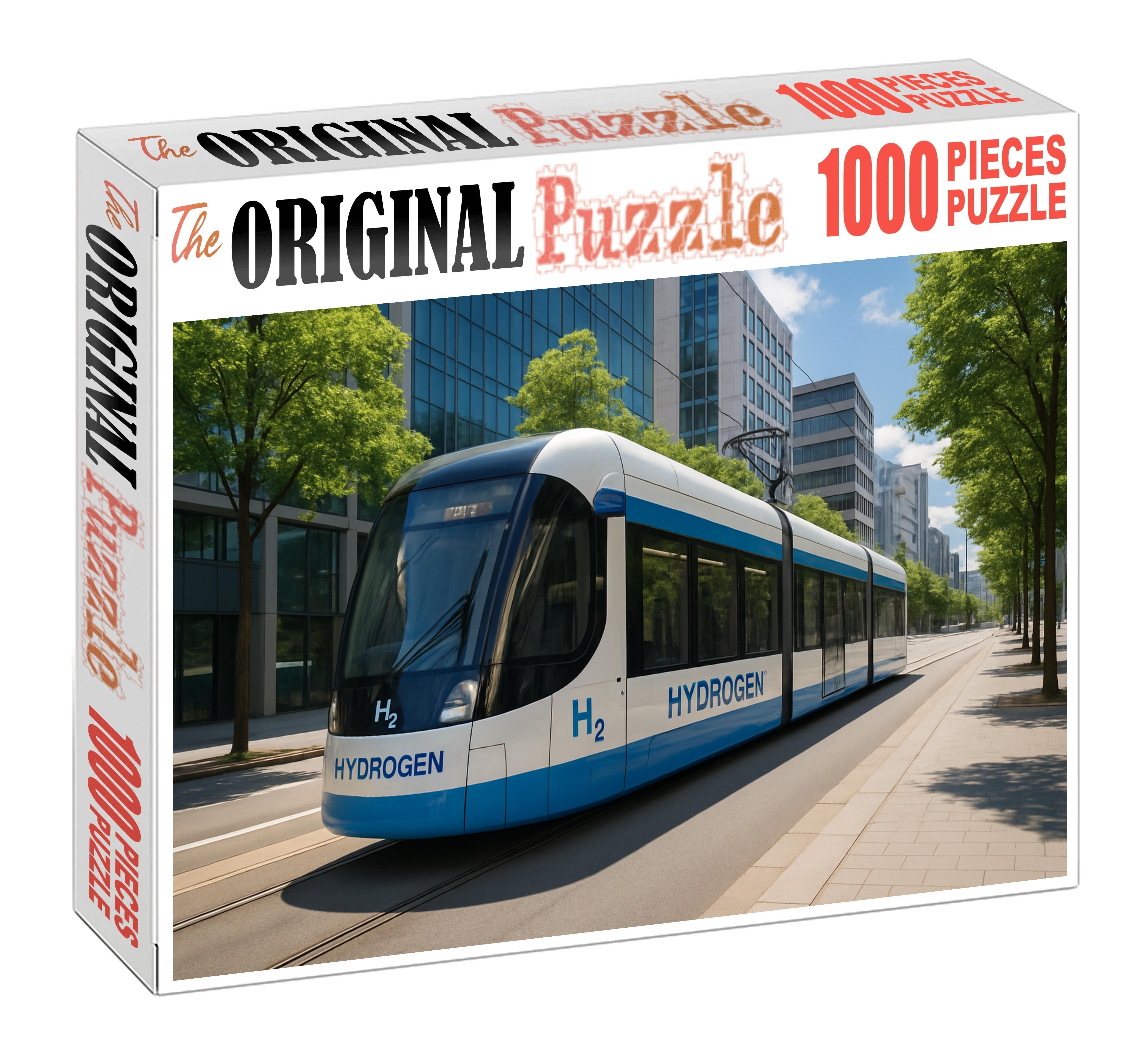 Hydrogen Fuel Cell Tramway 50 Piece Puzzle