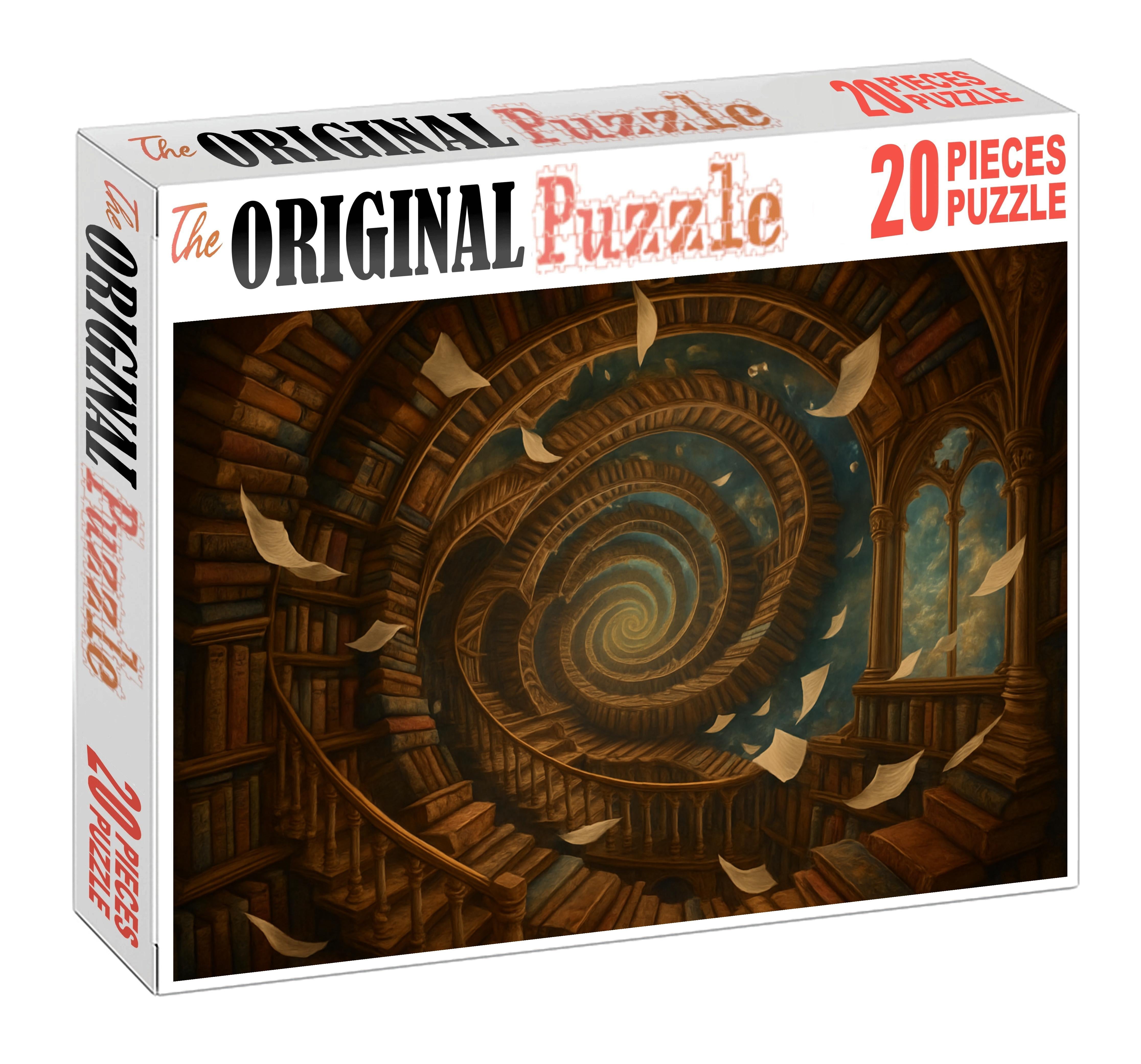 The Towering Library Of Echoing Tomes Puzzle For Adults