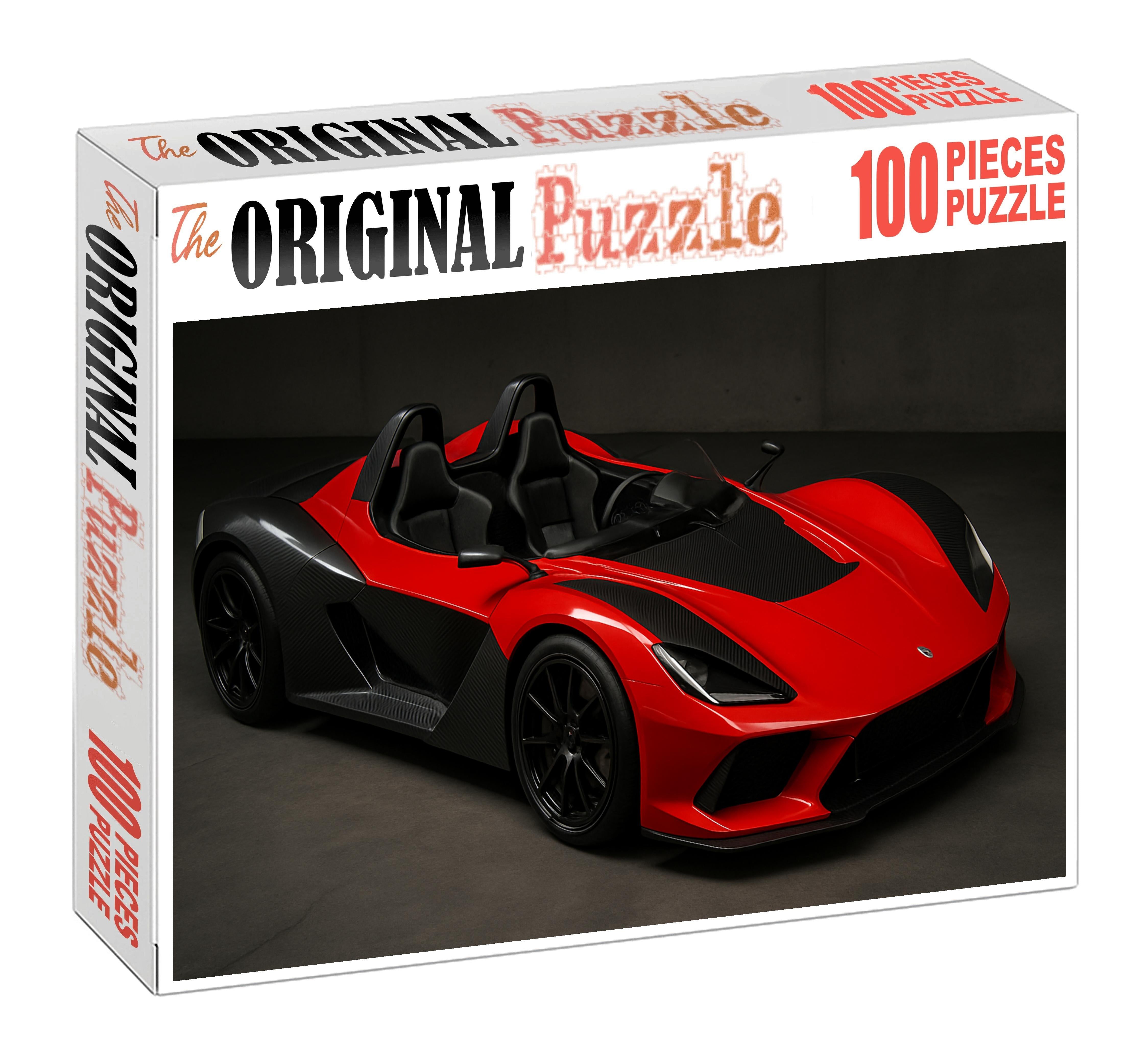 Falcon Aero Lightweight Carbon Fiber Roadster Puzzle For Kids