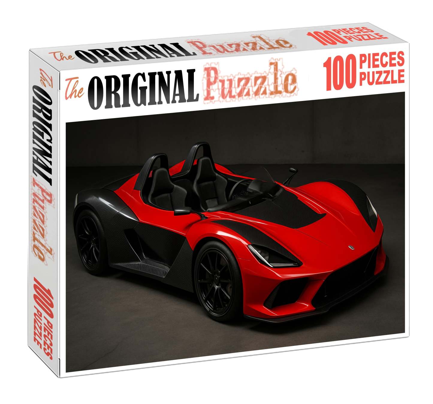 Falcon Aero Lightweight Carbon Fiber Roadster Puzzle For Kids