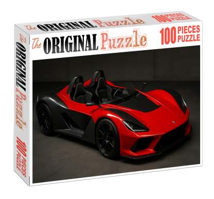 Falcon Aero Lightweight Carbon Fiber Roadster Puzzle For Kids