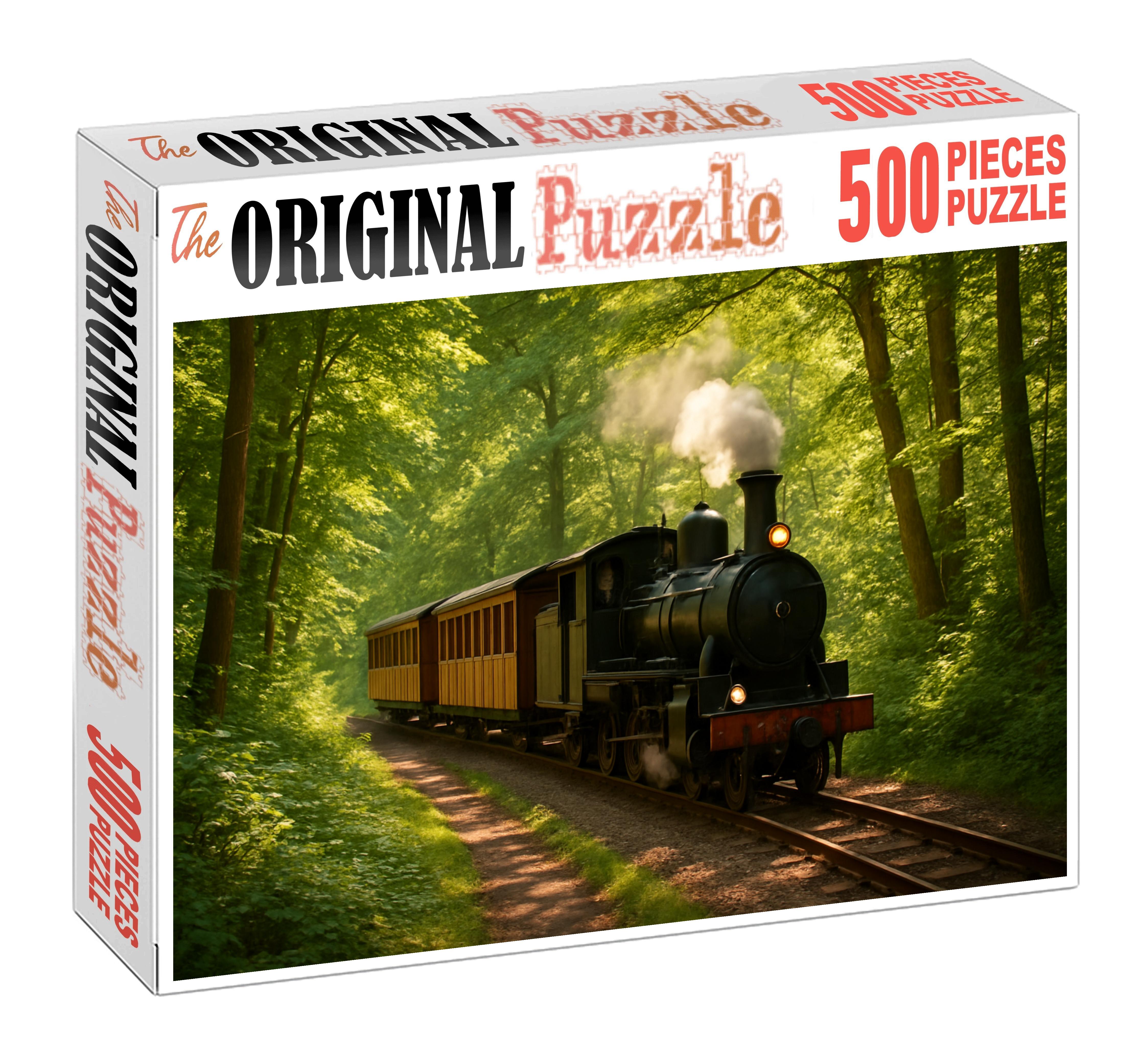 Rustic Narrow Gauge Steam 300 Piece Puzzle